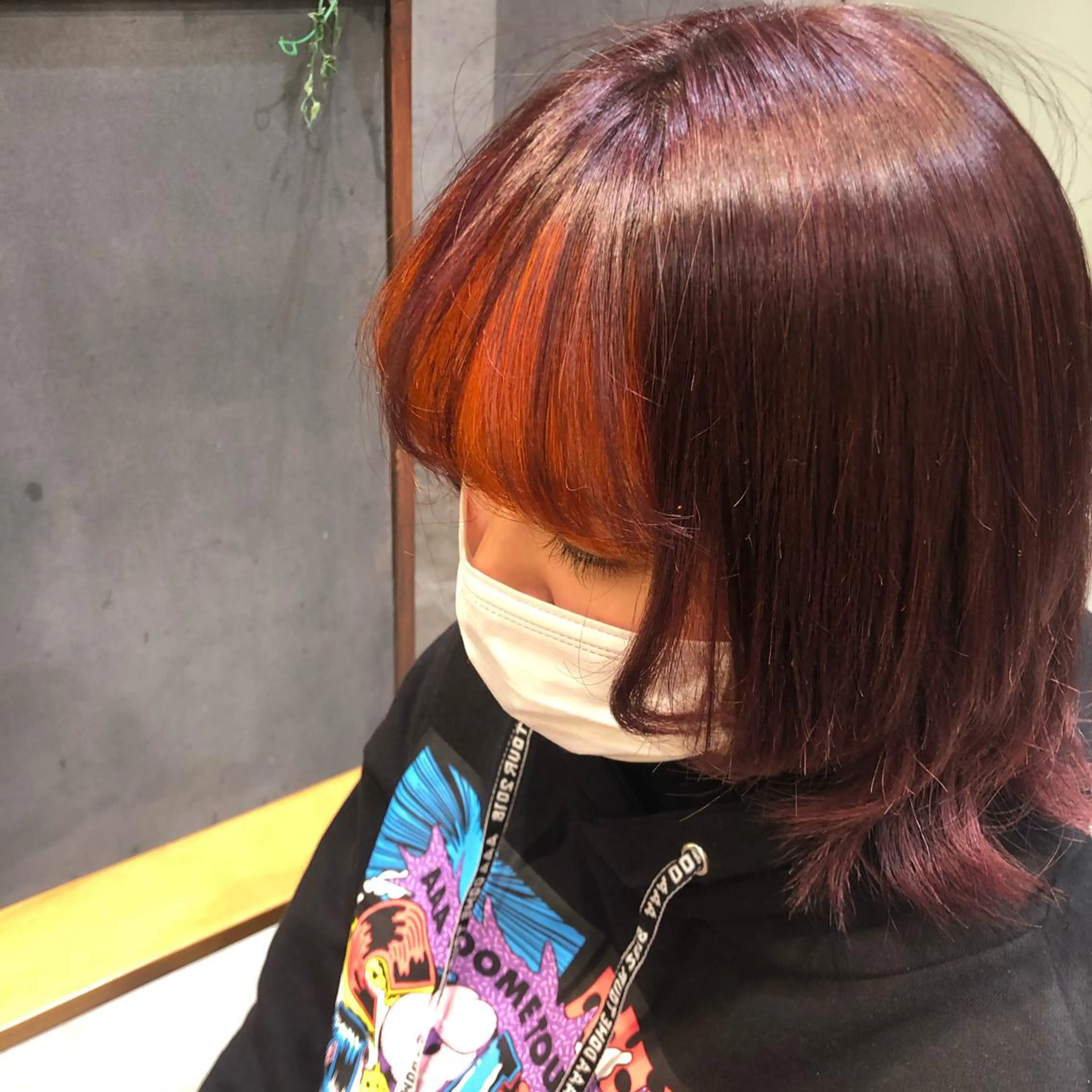 ミディアム パープルカラー Yuueye天王寺店所属・Yuueye mioの眉毛・アイブロウイメージ