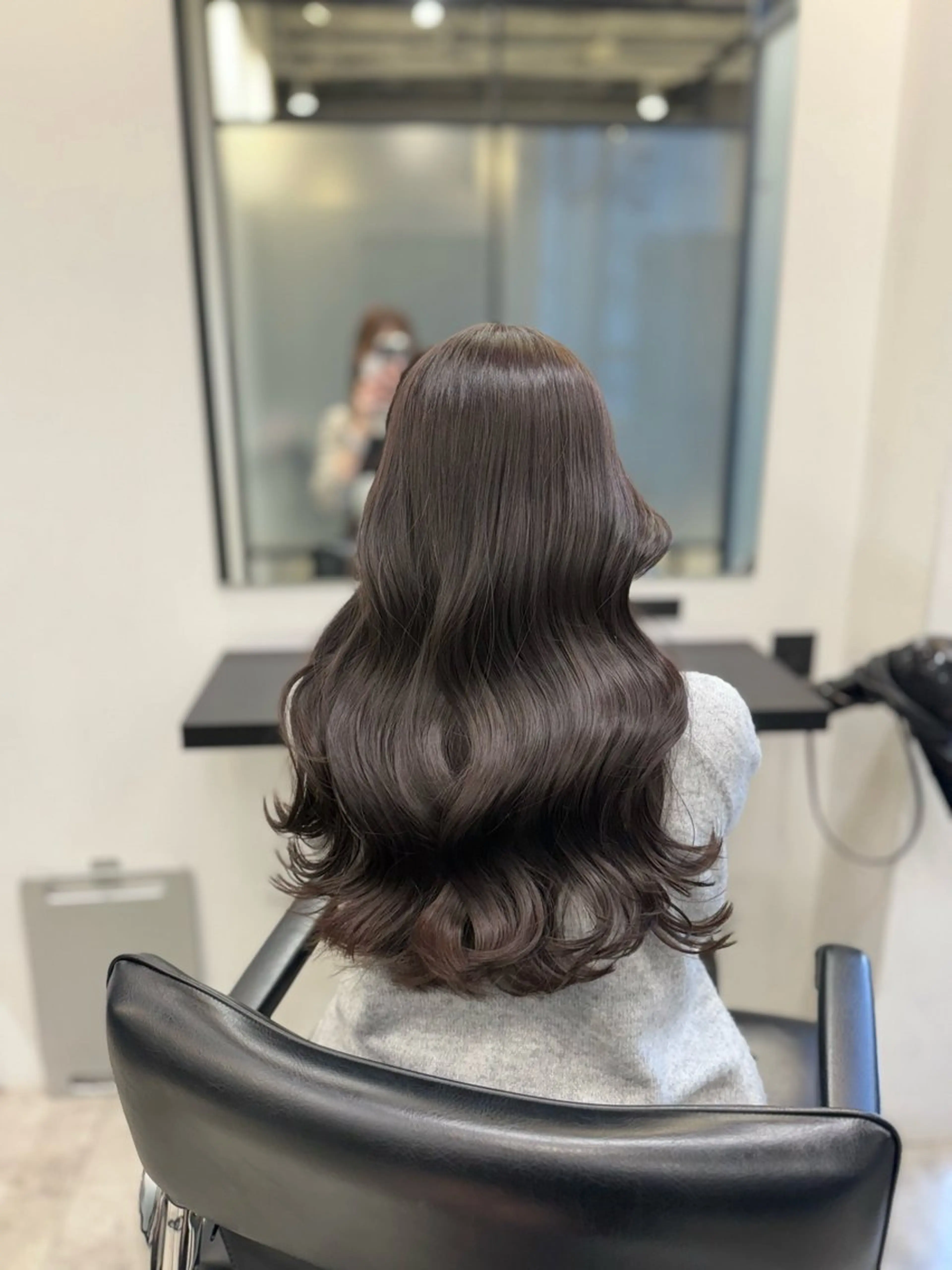 ロング カラー 韓国ヘア🇰🇷🎀 みきのヘアスタイル