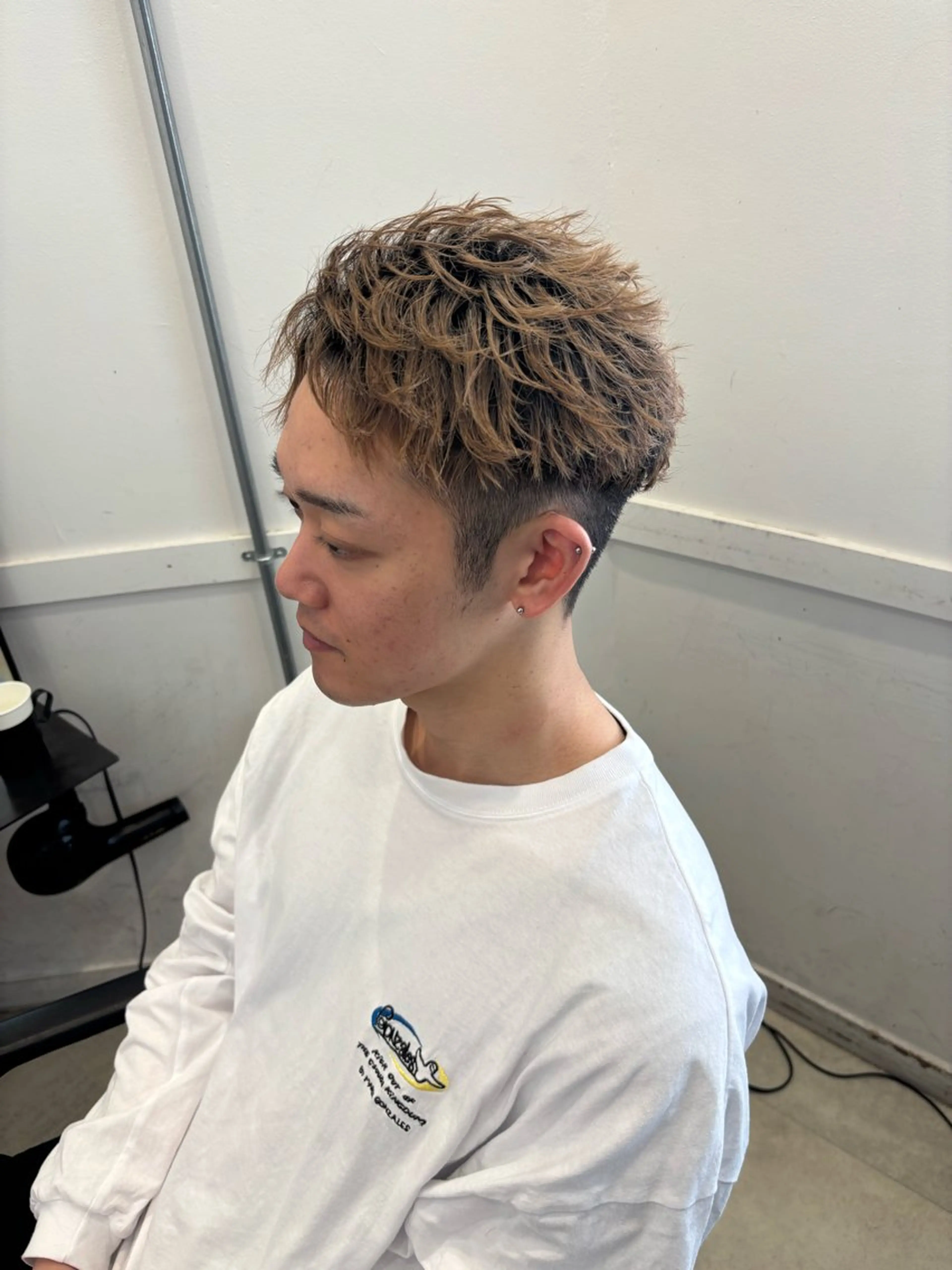 メンズ カット トリートメント ヘッドスパ ヘアセット Go   Today シェアサロン　横浜店所属・【ただの天才 🎨】のヘアスタイル