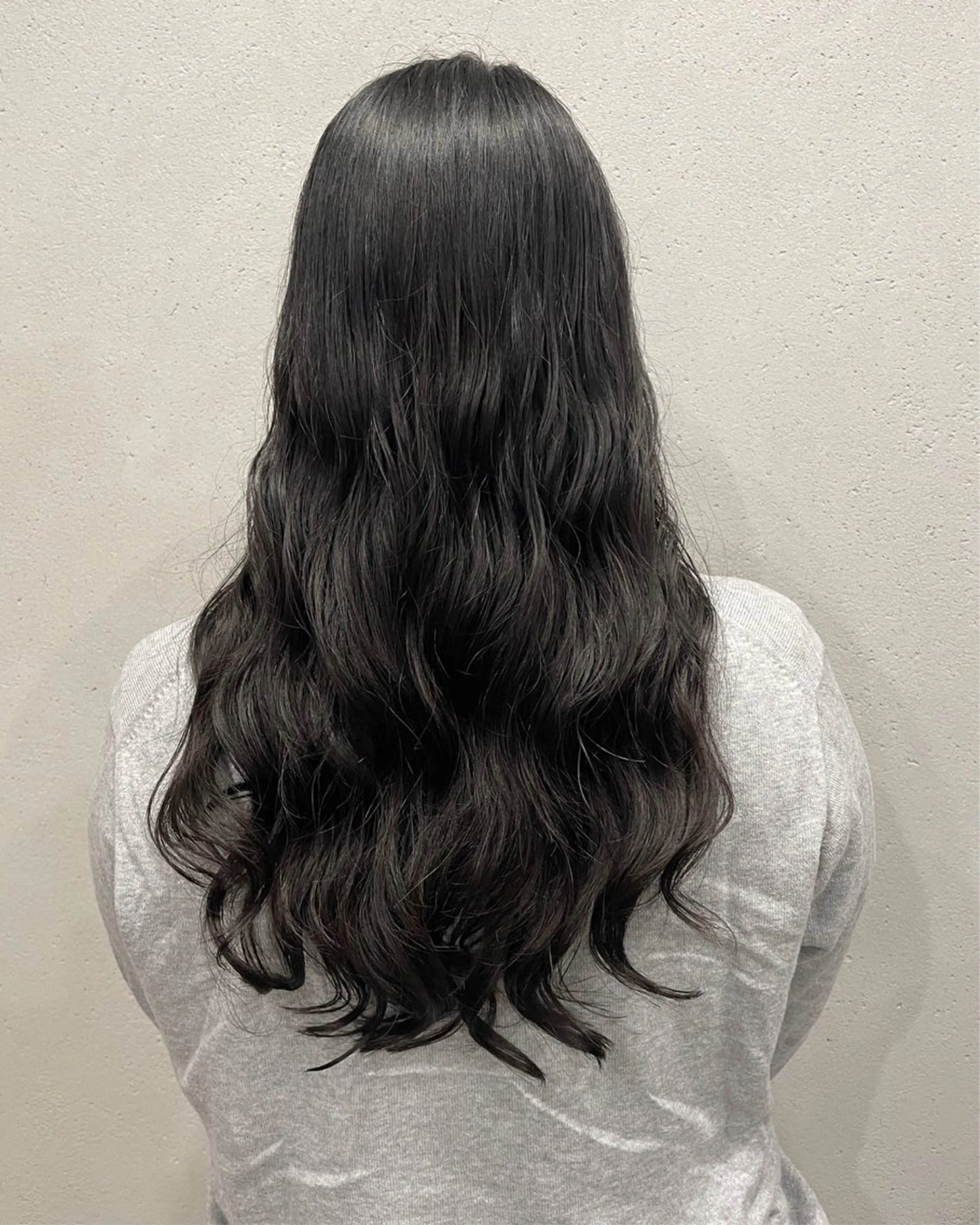 ロング パーマ レイヤーカット/ パーマ‪/表参道のヘアスタイル