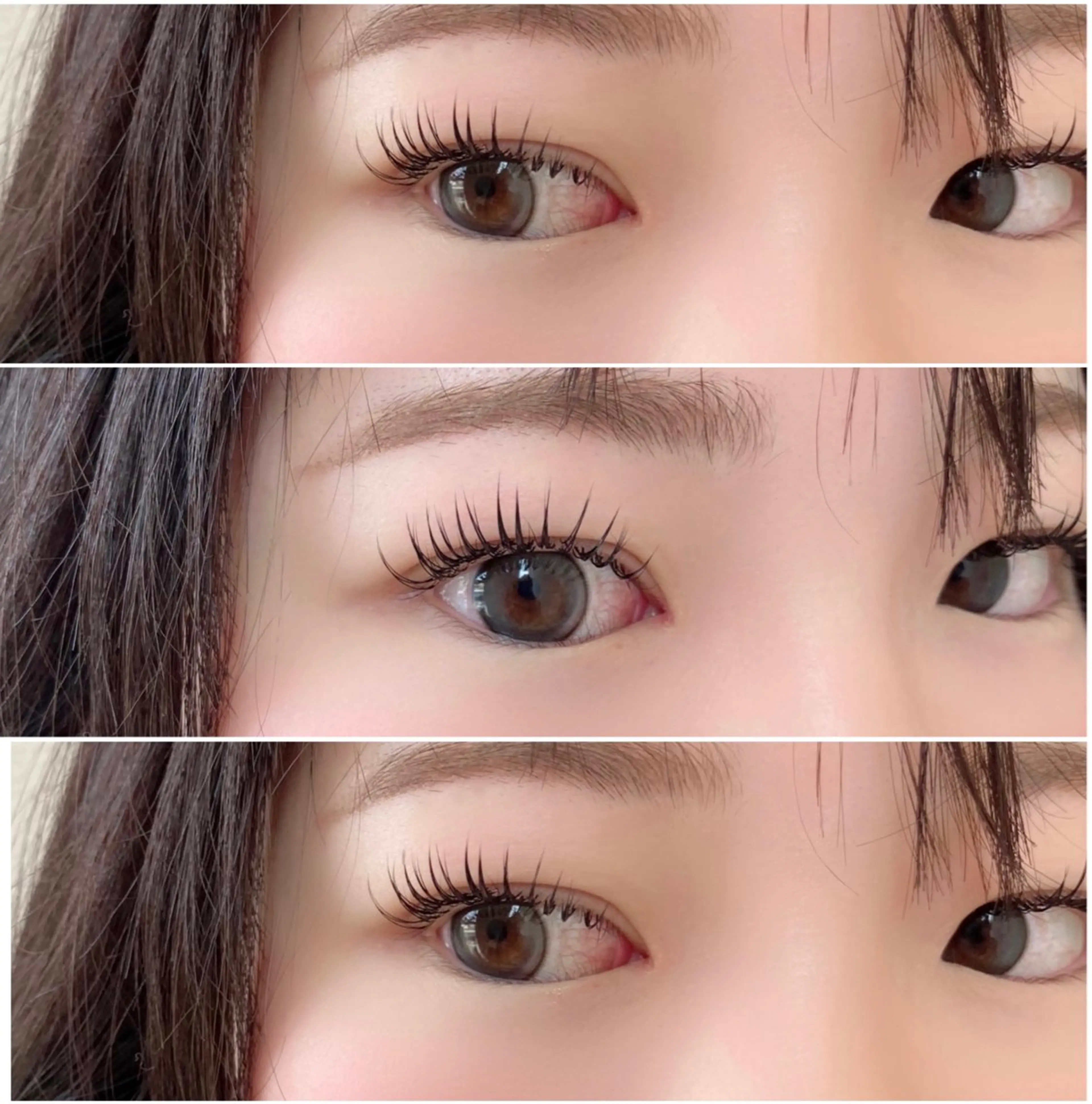 マツエク・マツパ キュート PLATINUM DOLL ERIのマツエク・マツパデザイン