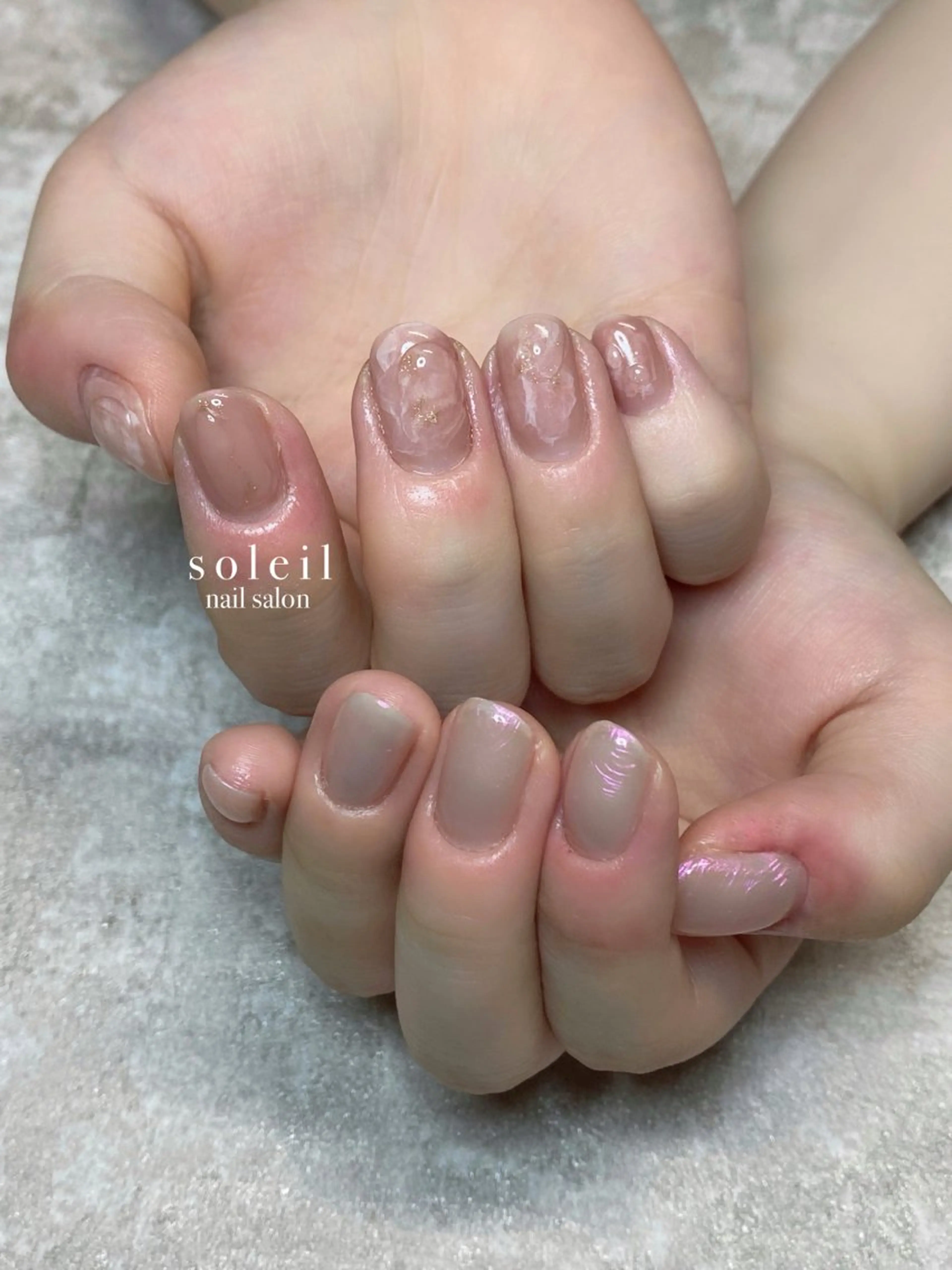 ネイル ハンドネイル soleil nail salonのネイルデザイン
