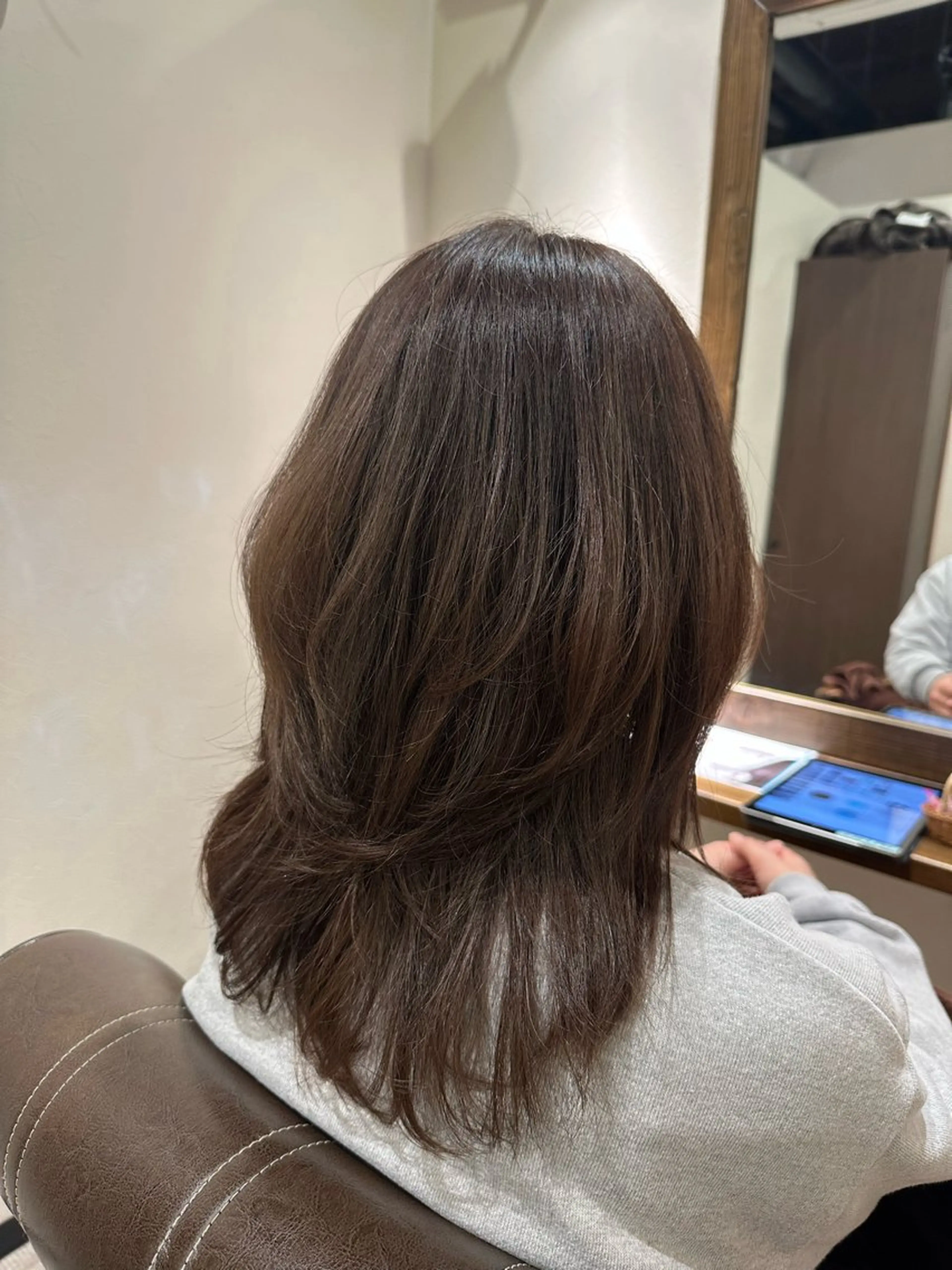 ミディアム 牧野 ちおりのヘアスタイル