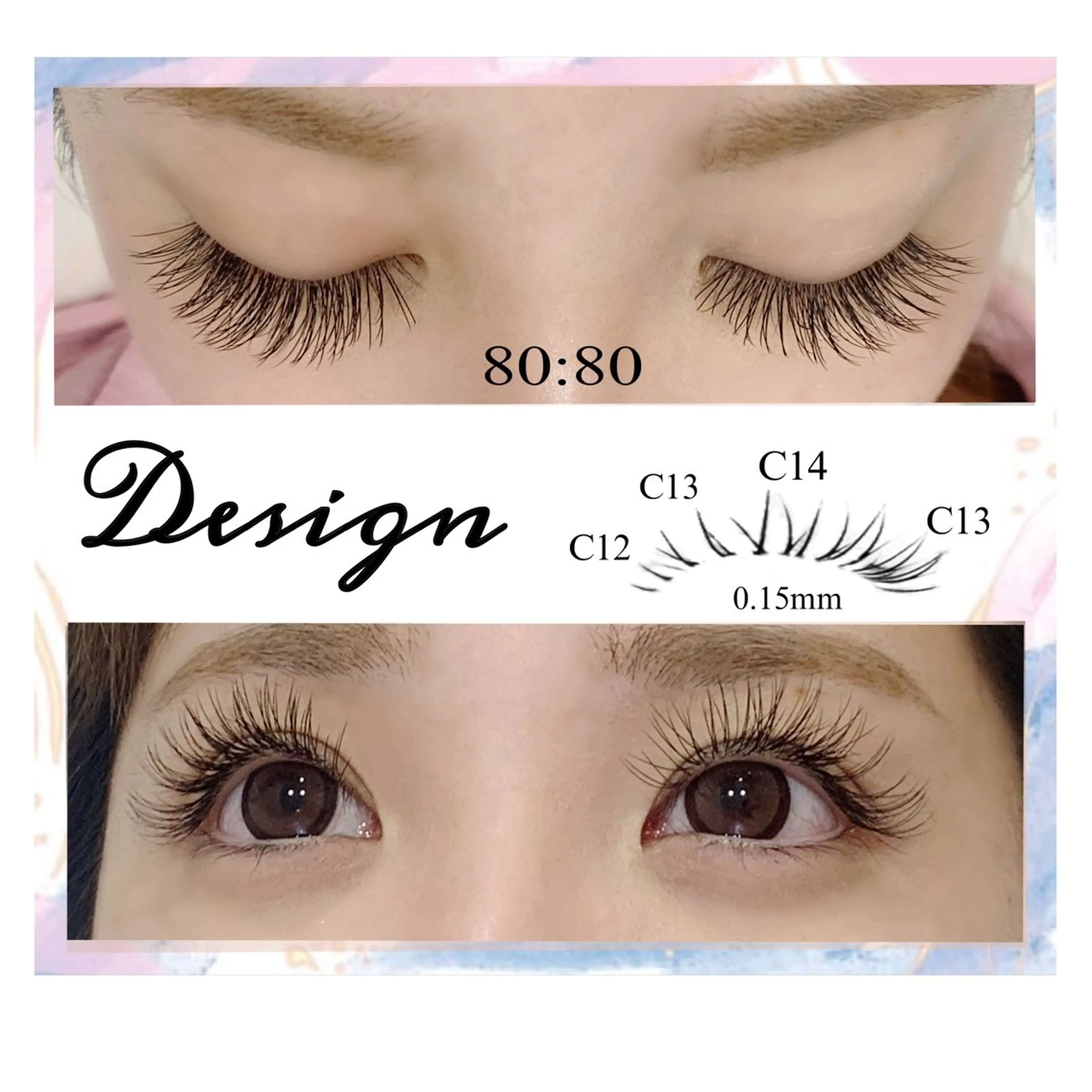 マツエク・マツパ Eyelash Salon Lady沖縄店所属・辺土名 .のマツエク・マツパデザイン