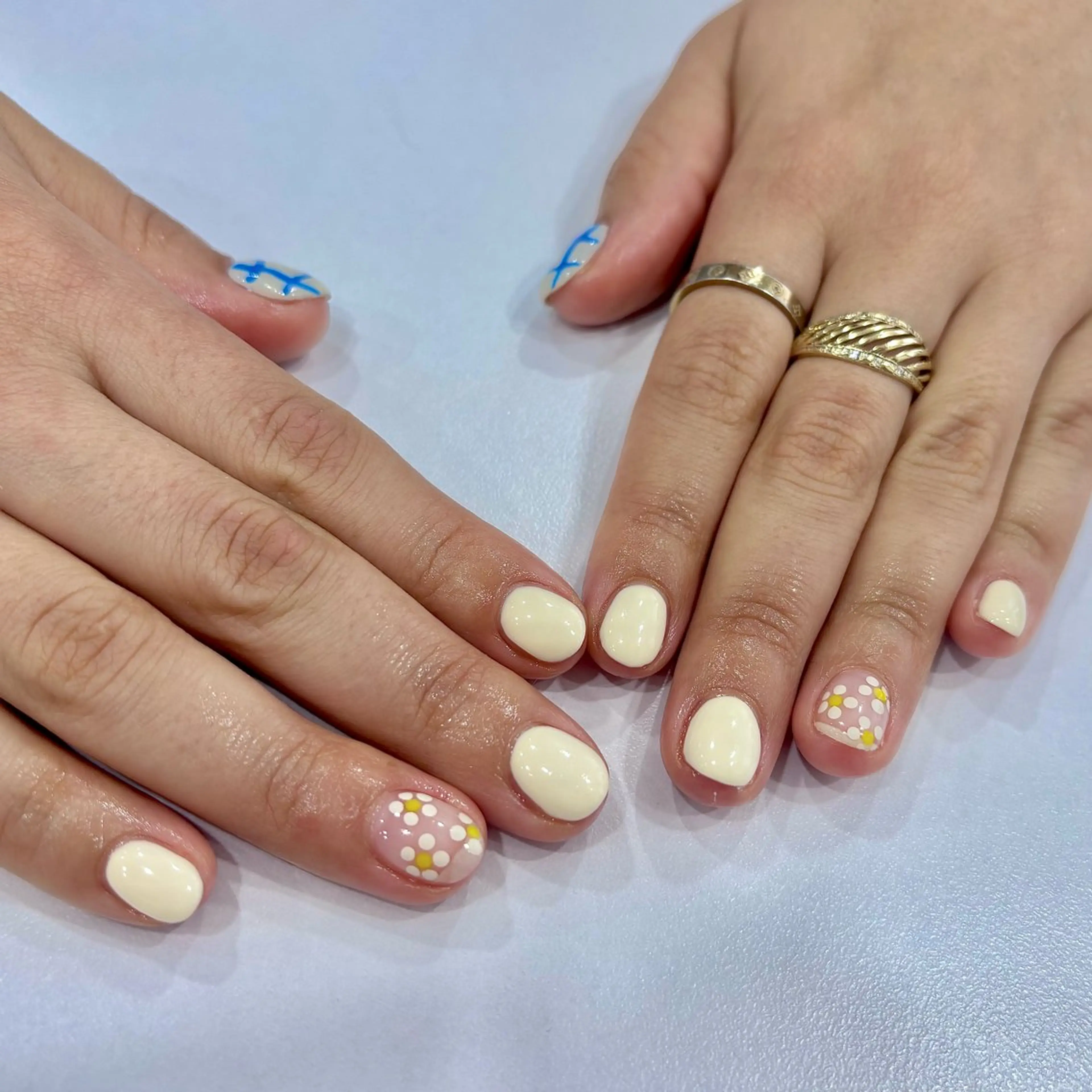 ネイル アートネイル フラワーネイル アンリッシュ池袋 小泉のネイルデザイン