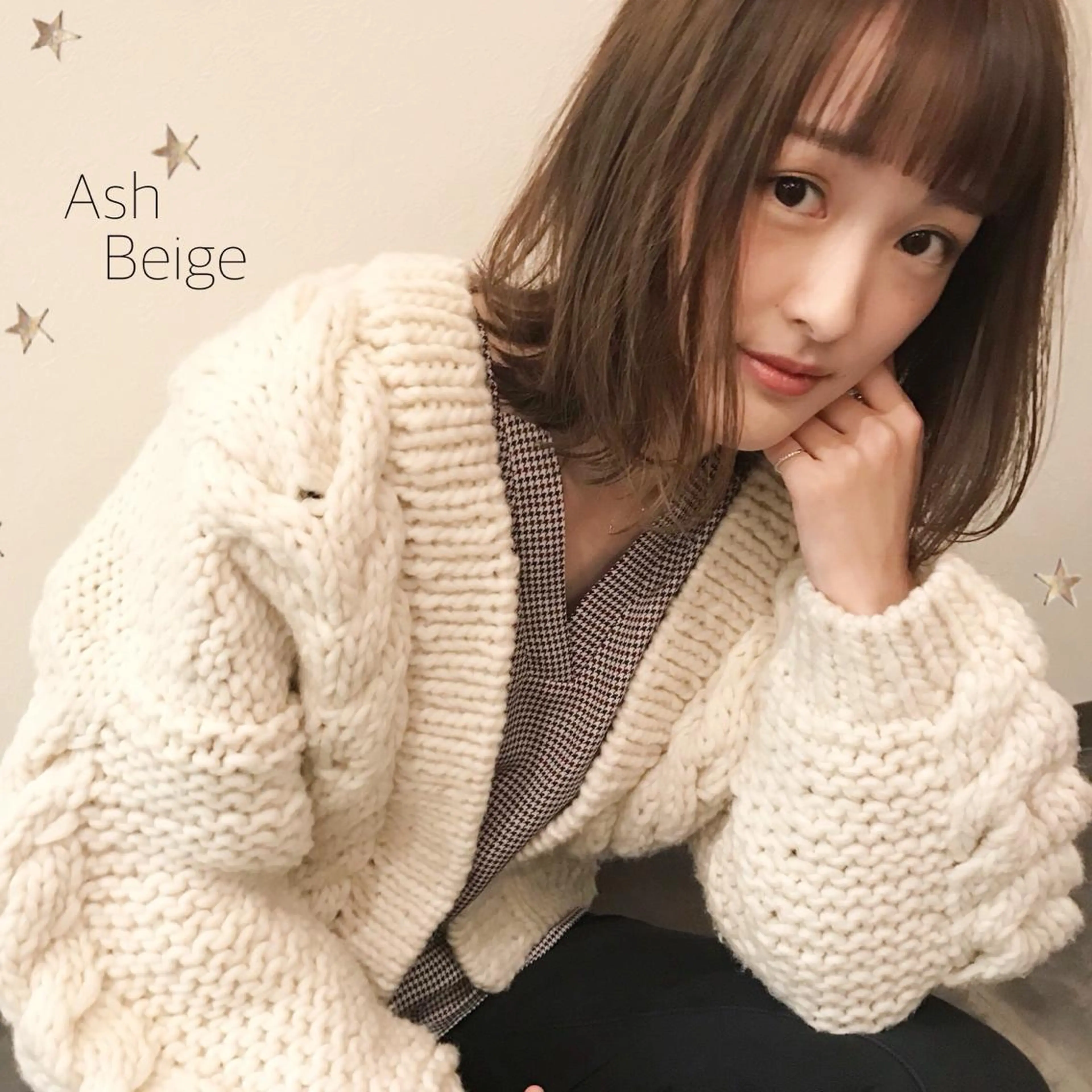 ミディアム カラー salon AKIRA所属・市川 千夏のヘアスタイル