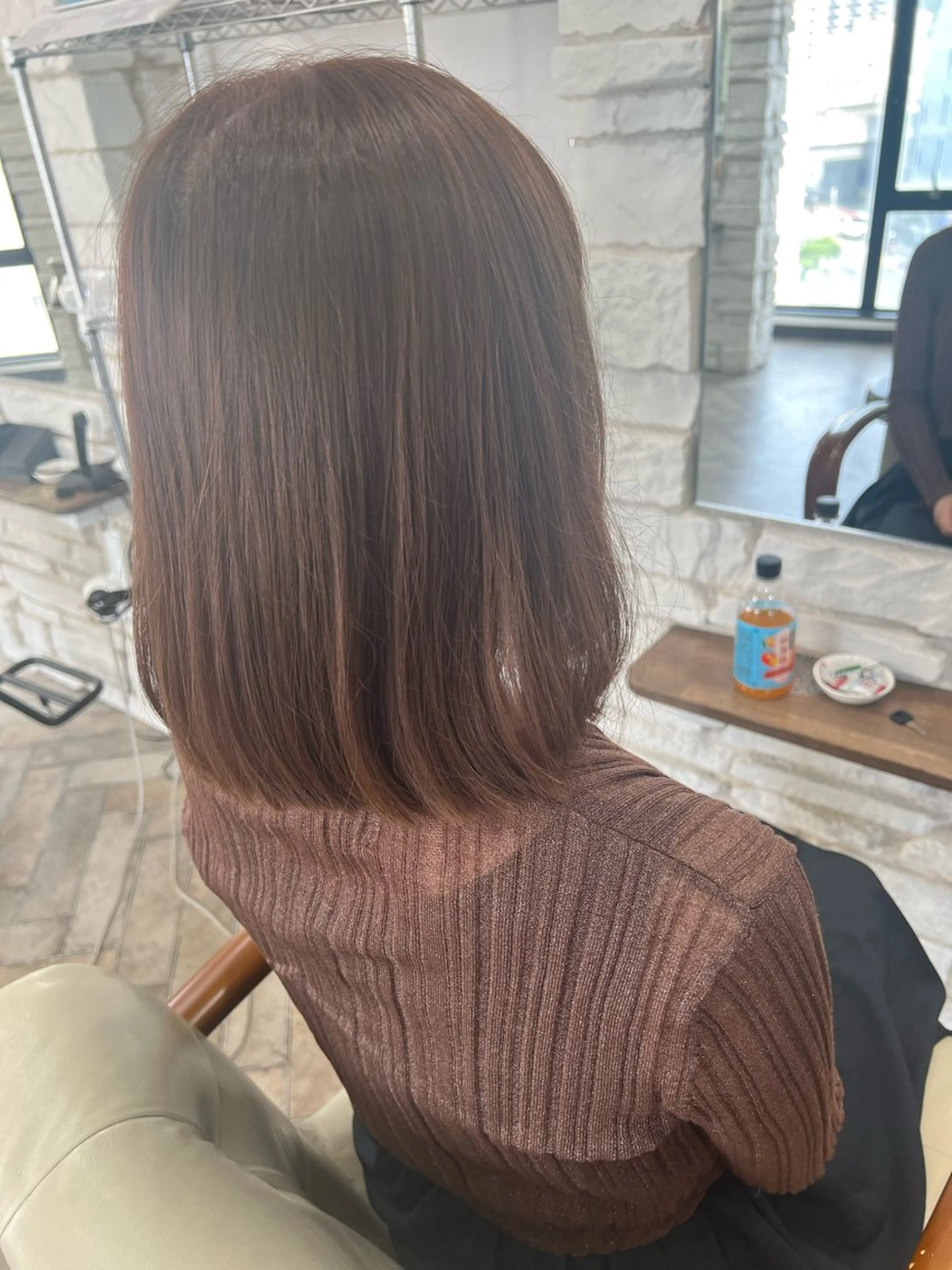 ミディアム ヘアカラー ヘアーメイクlucia所属・KEN ZOのヘアスタイル