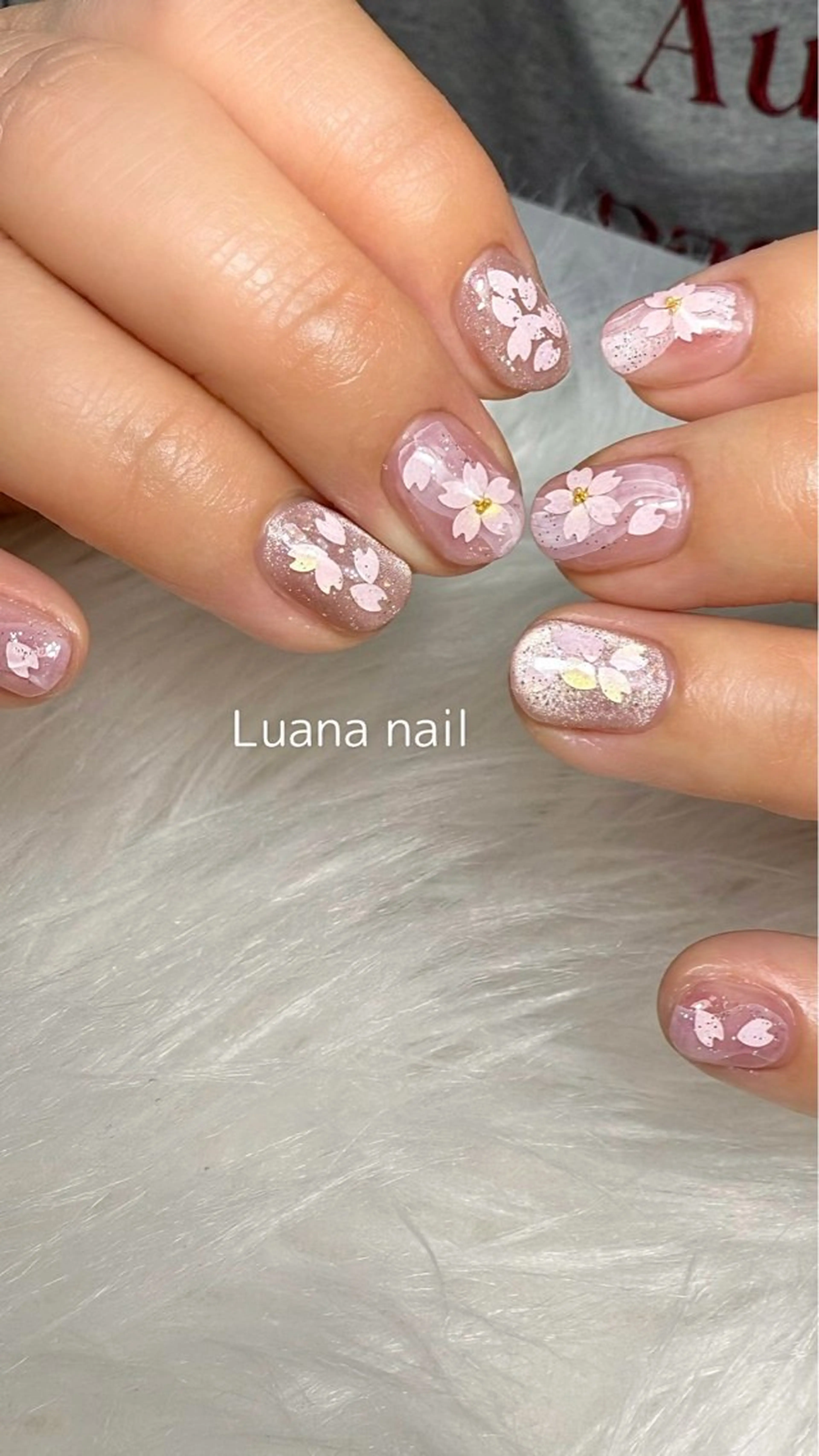 ネイル 桜ネイル Luana nailのネイルデザイン