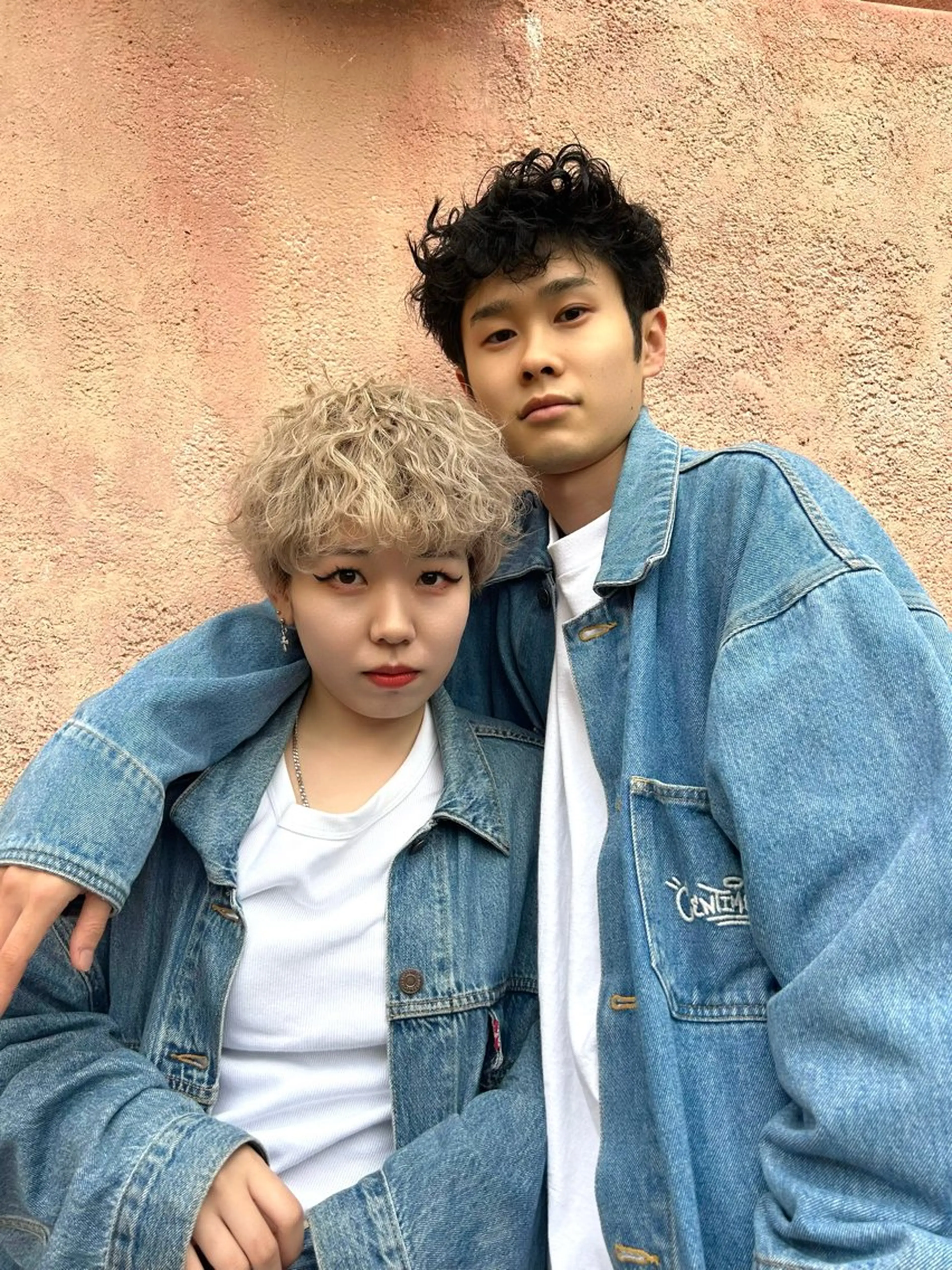 ショート ヘアアレンジ メンズ Maho/海外 レイヤー/ハイトーンのヘアスタイル