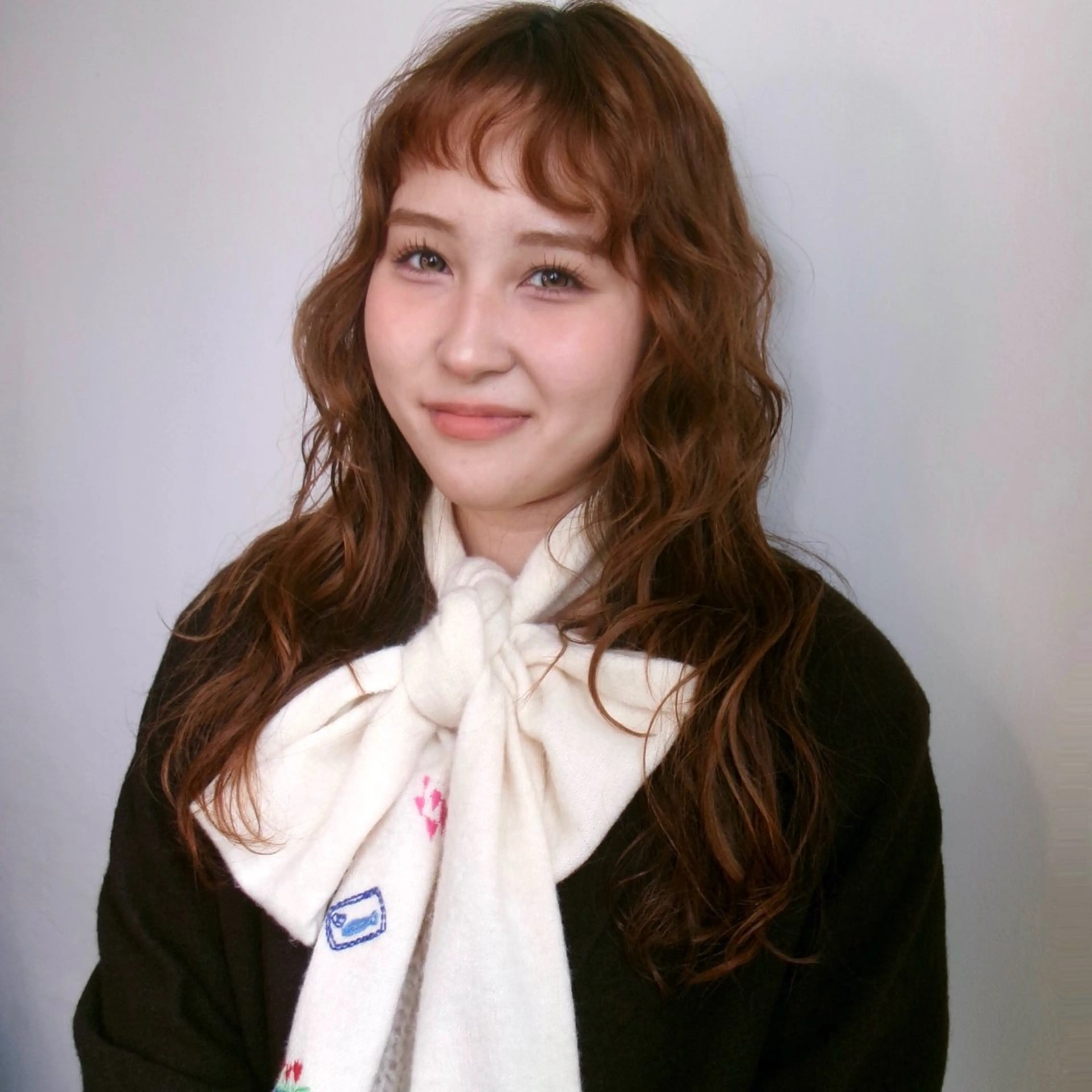 ロング カラー パーマ カット ヘアカラー パーマ 伊藤ほのか /パーマ/ショートのヘアスタイル