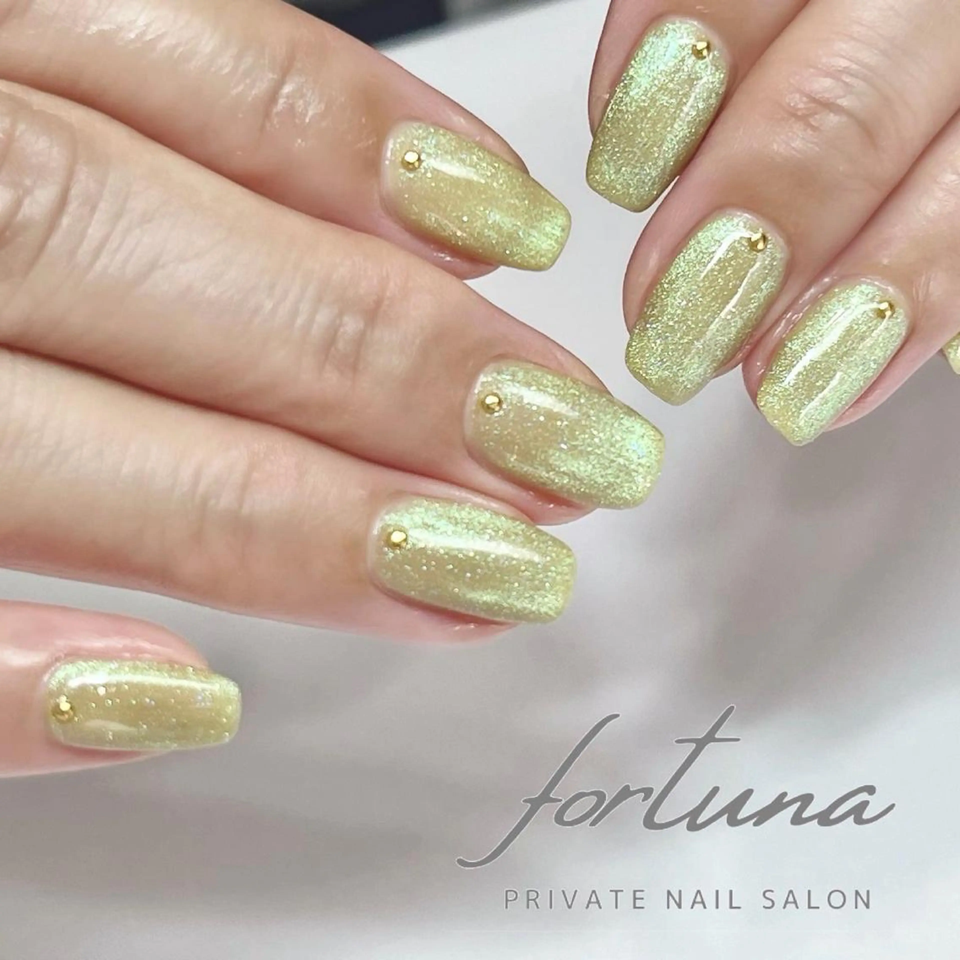 ネイル マグネットネイル ハンドネイル fortuna 武藤裕美のネイルデザイン