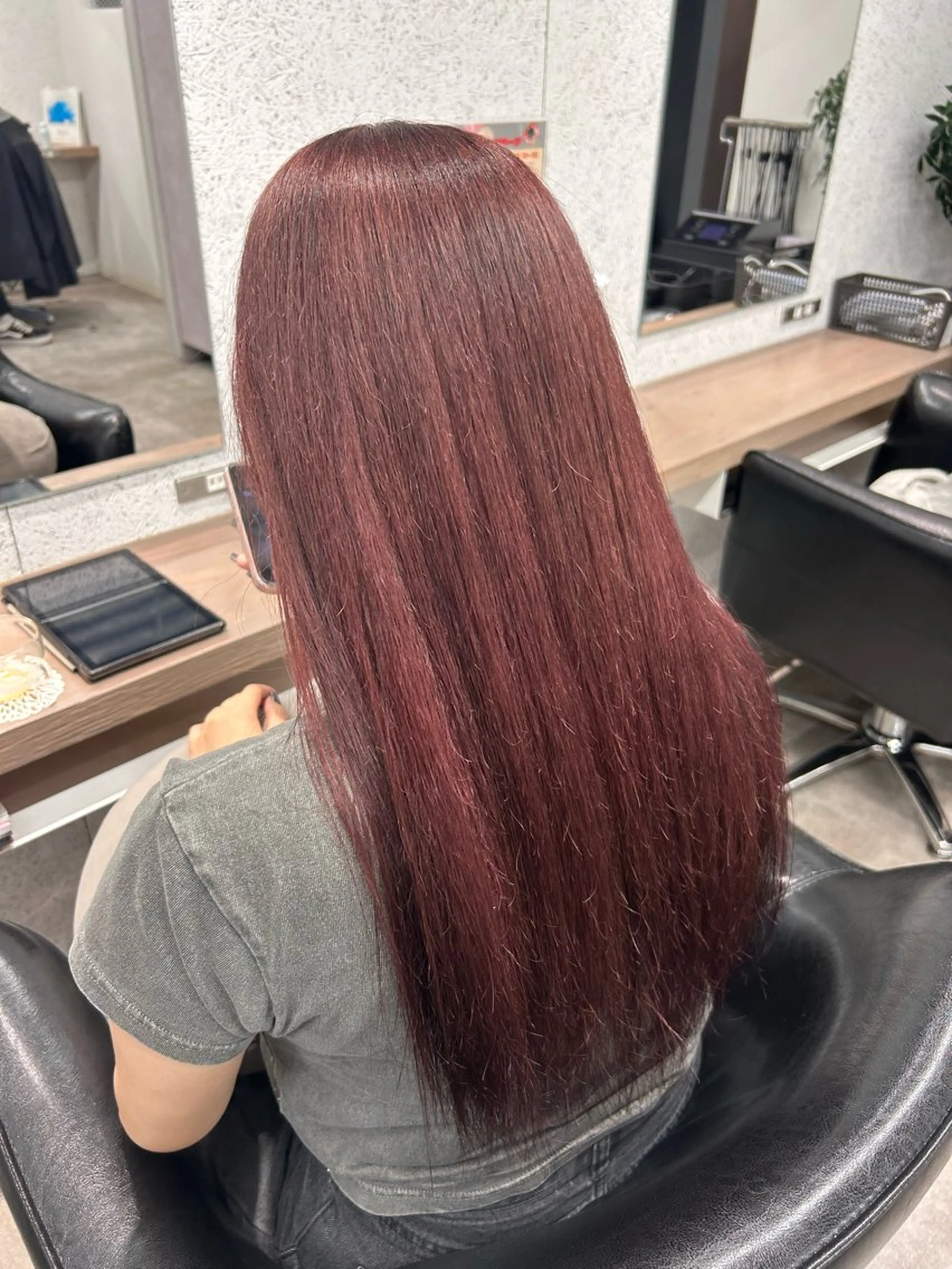 カラー ブリーチ ダブルカラー ピンクカラー ボブ/透明感カラー/ 髪質改善/🌙/ルナのヘアスタイル