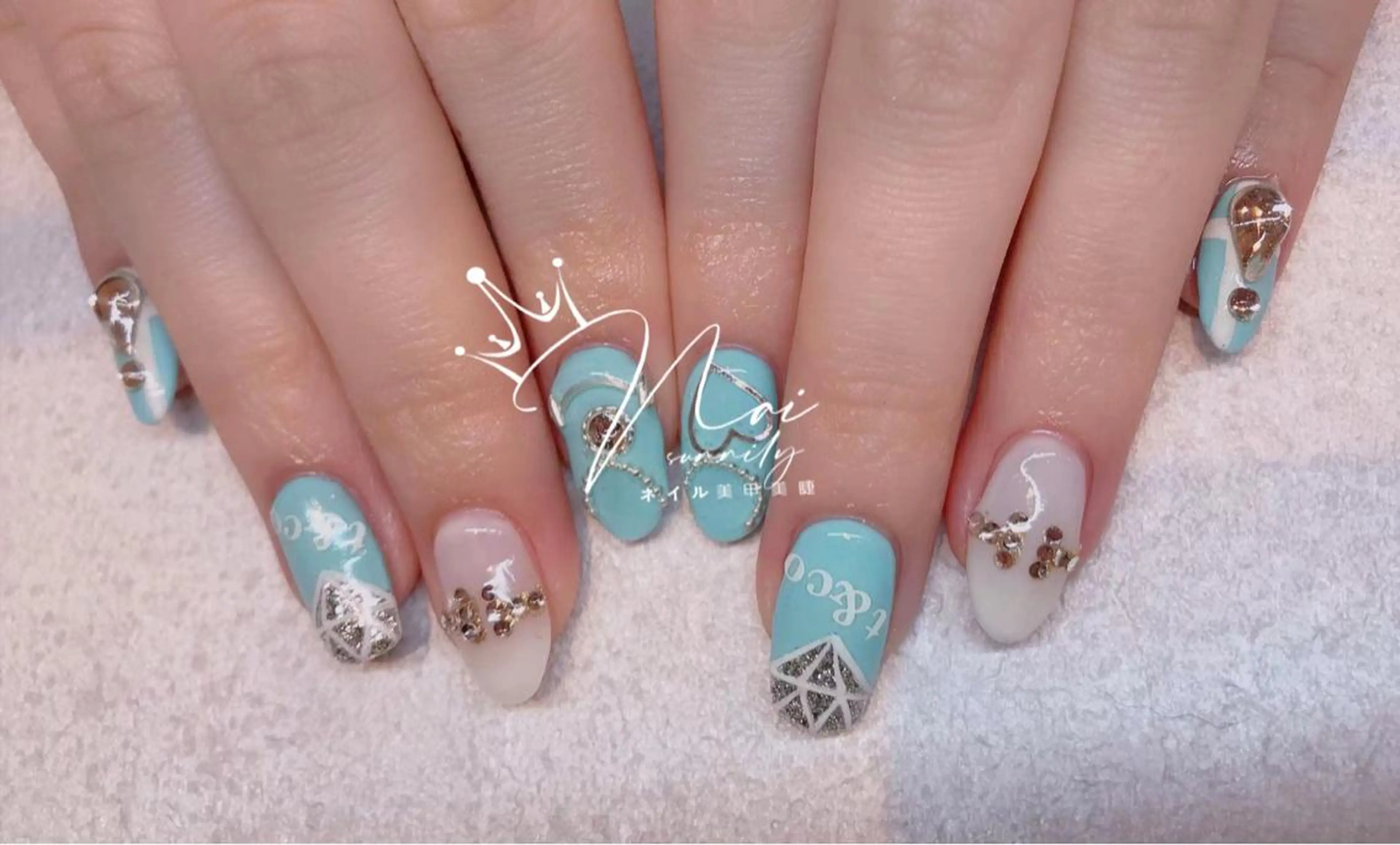 ネイル 長さだし専門店 M2　rikaのネイルデザイン