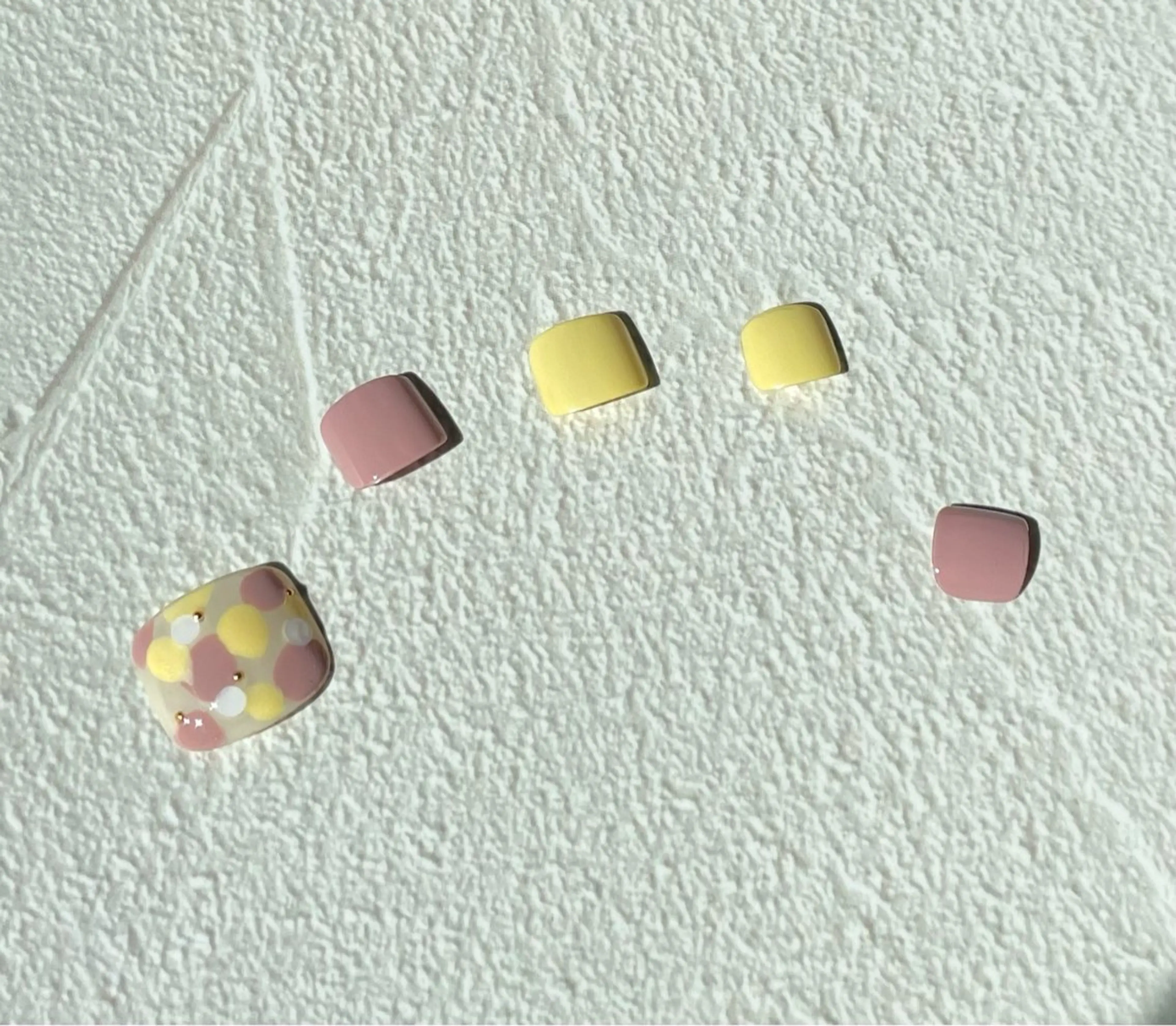 ネイル フットネイル 春ネイル KOTORI ことりのネイルデザイン