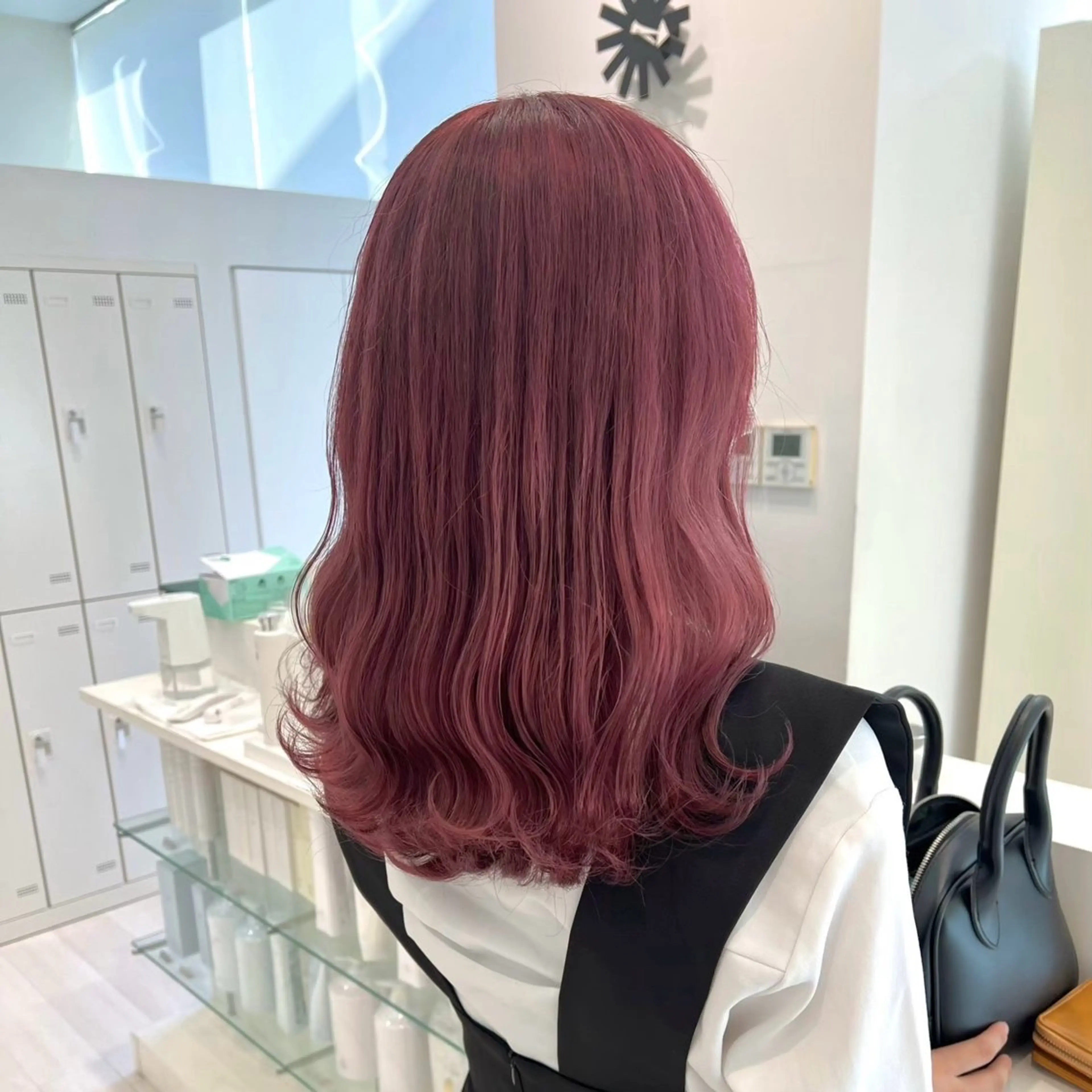 セミロング カラー ParveMix 🩶🫧入江 香名のヘアスタイル