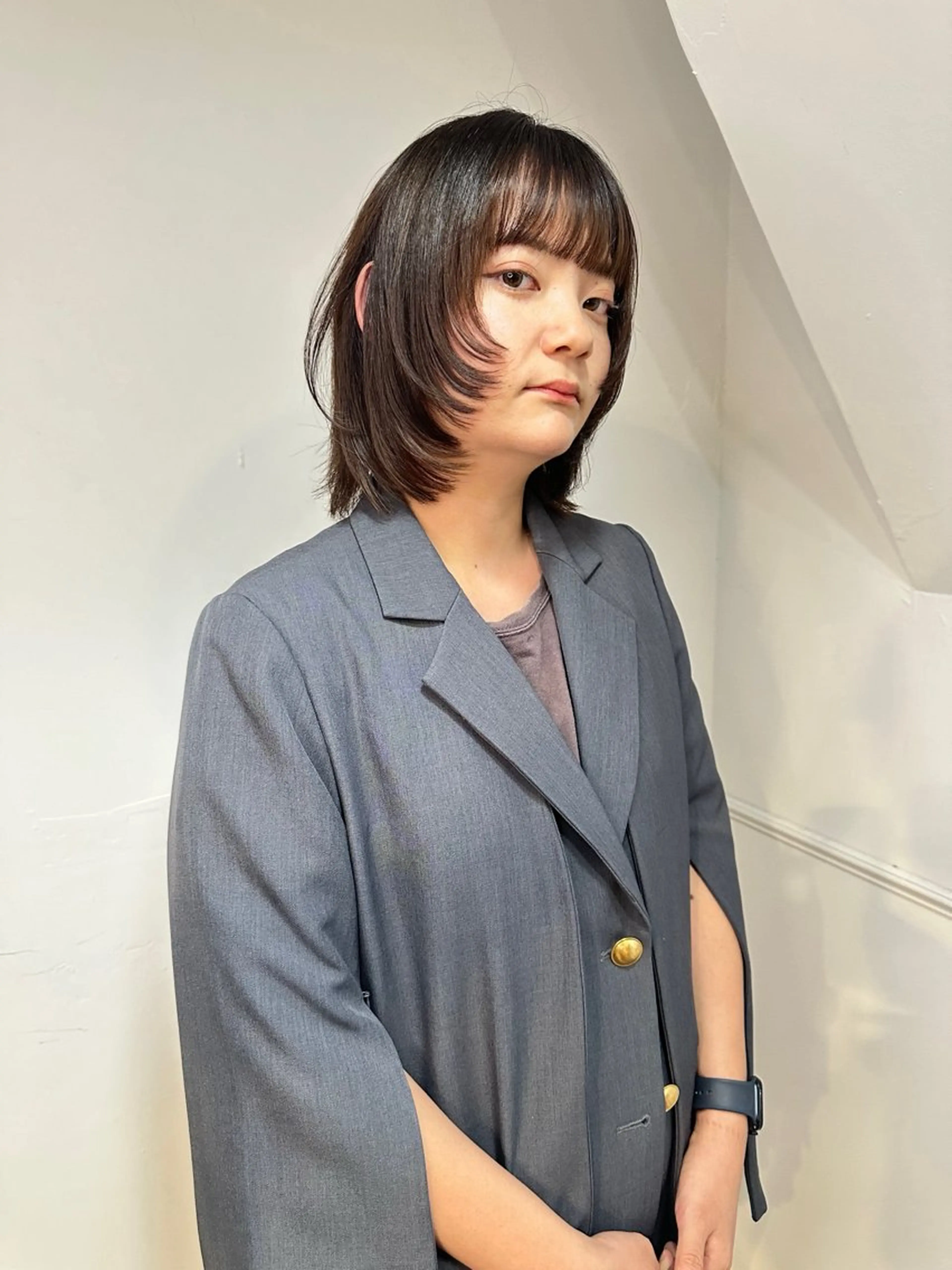 ショート カラー カット ヘアカラー トリートメント ボブ・レイヤー支持 No.1/Ryokiのヘアスタイル