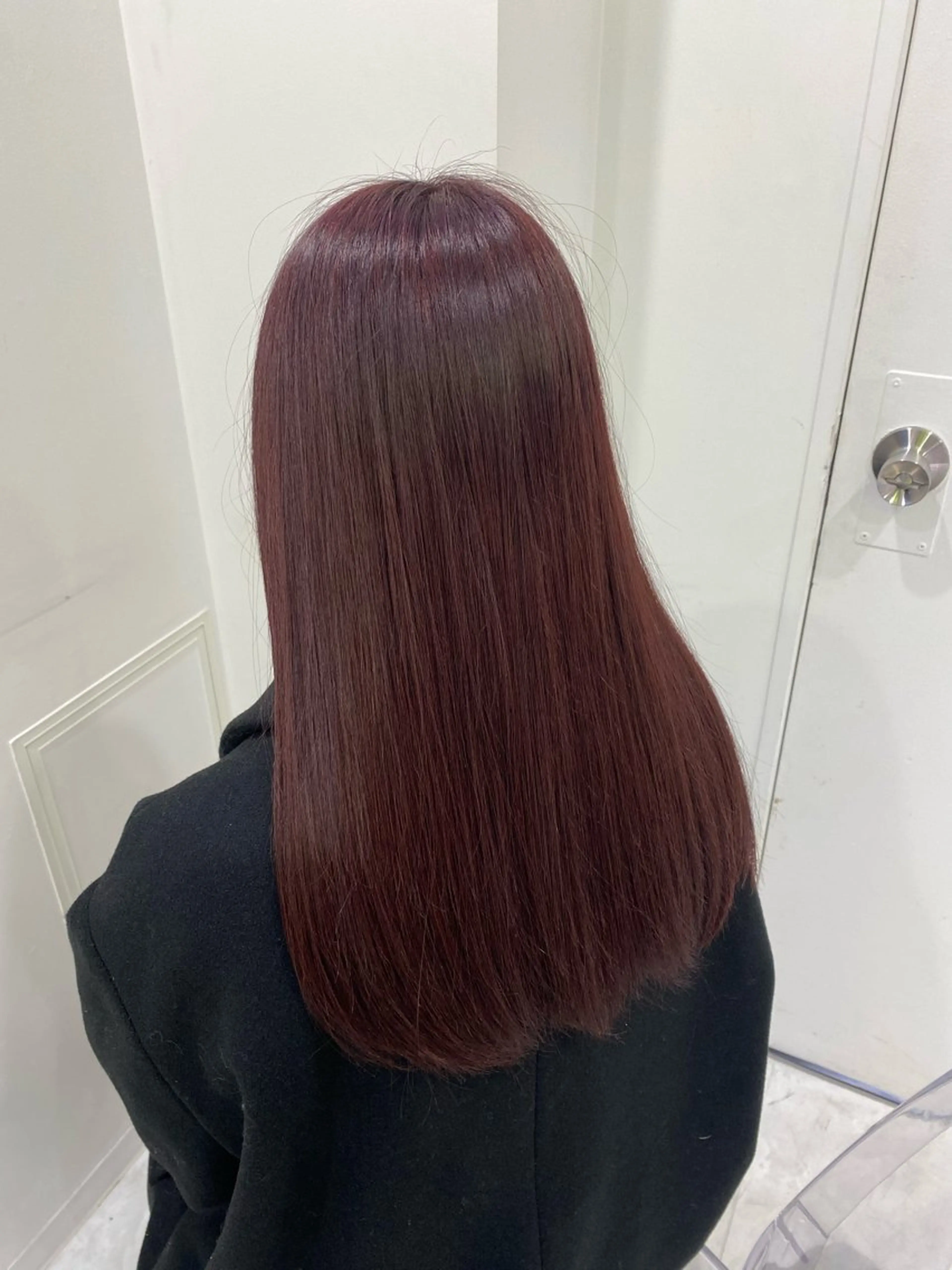 ロング カラー ガーリー♡女の子っぽ ヘア♡ピンクカラー♡のヘアスタイル