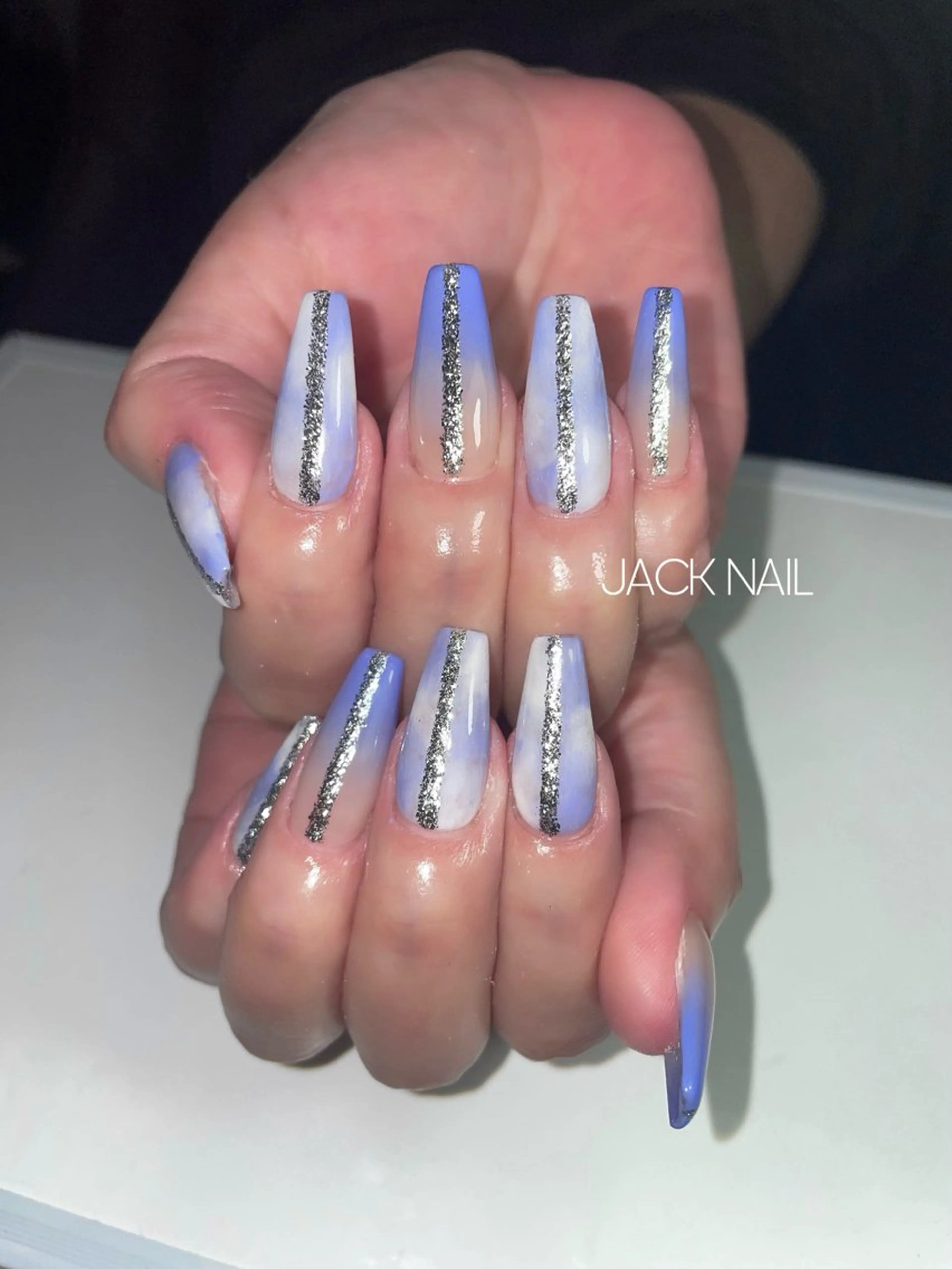 ネイル ハンドネイル JACK NAIL 💜Ayakaのネイルデザイン