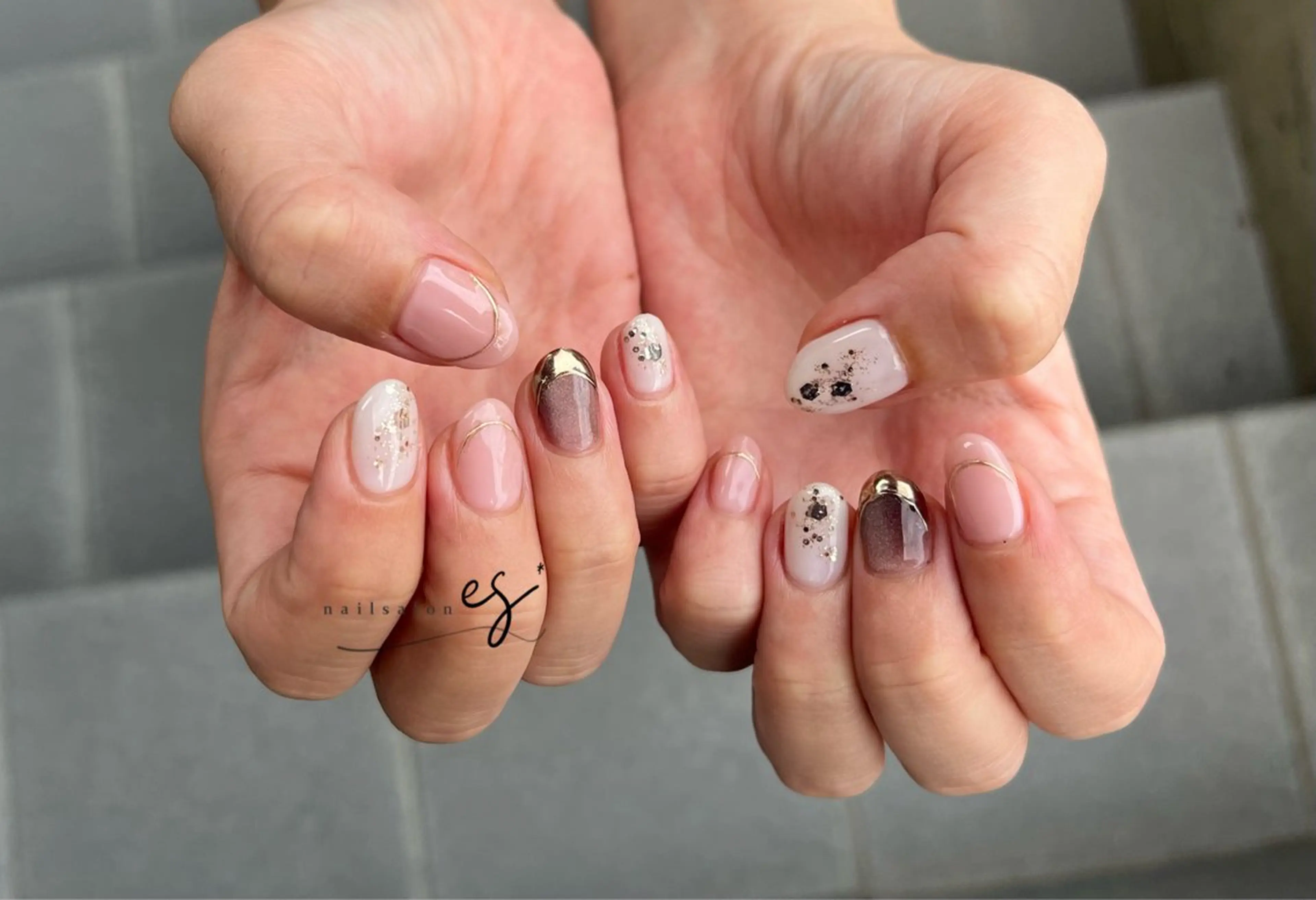 ネイル nailsalon esのネイルデザイン