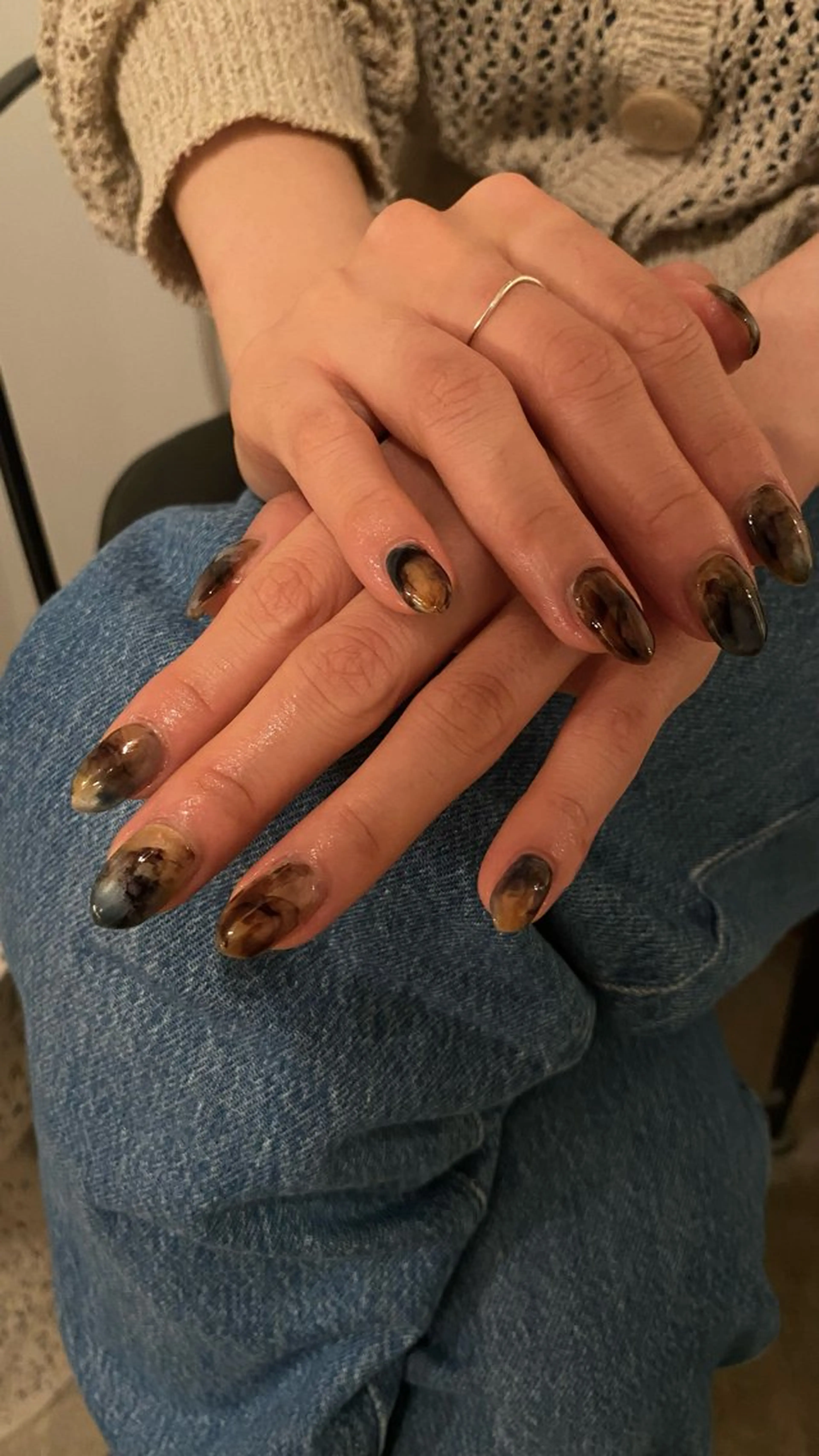 ネイル ハンドネイル Latte.所属・saito keiのネイルデザイン