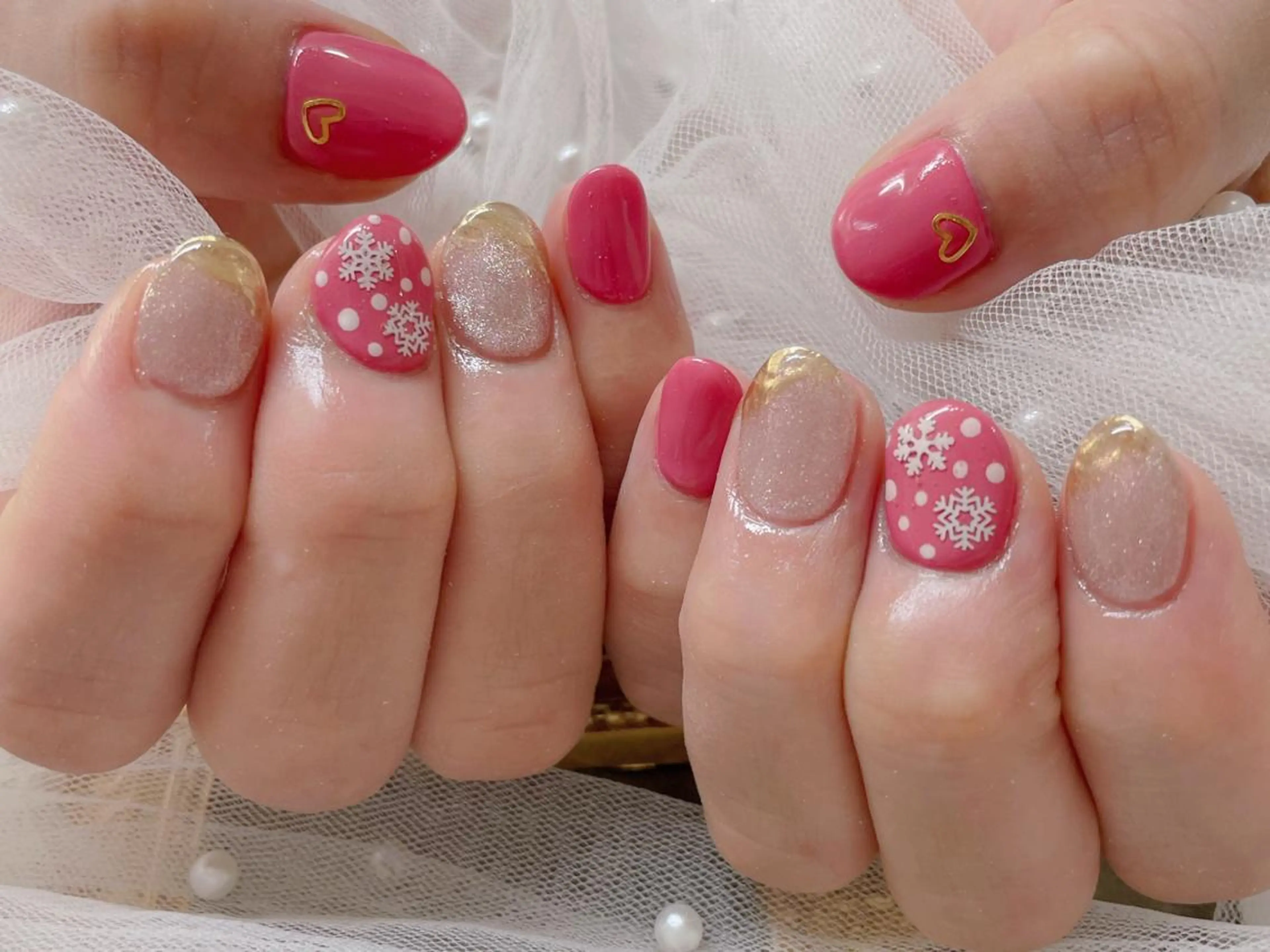 ネイル ハンドネイル マジックミラー所属・マジック ミラーのネイルデザイン