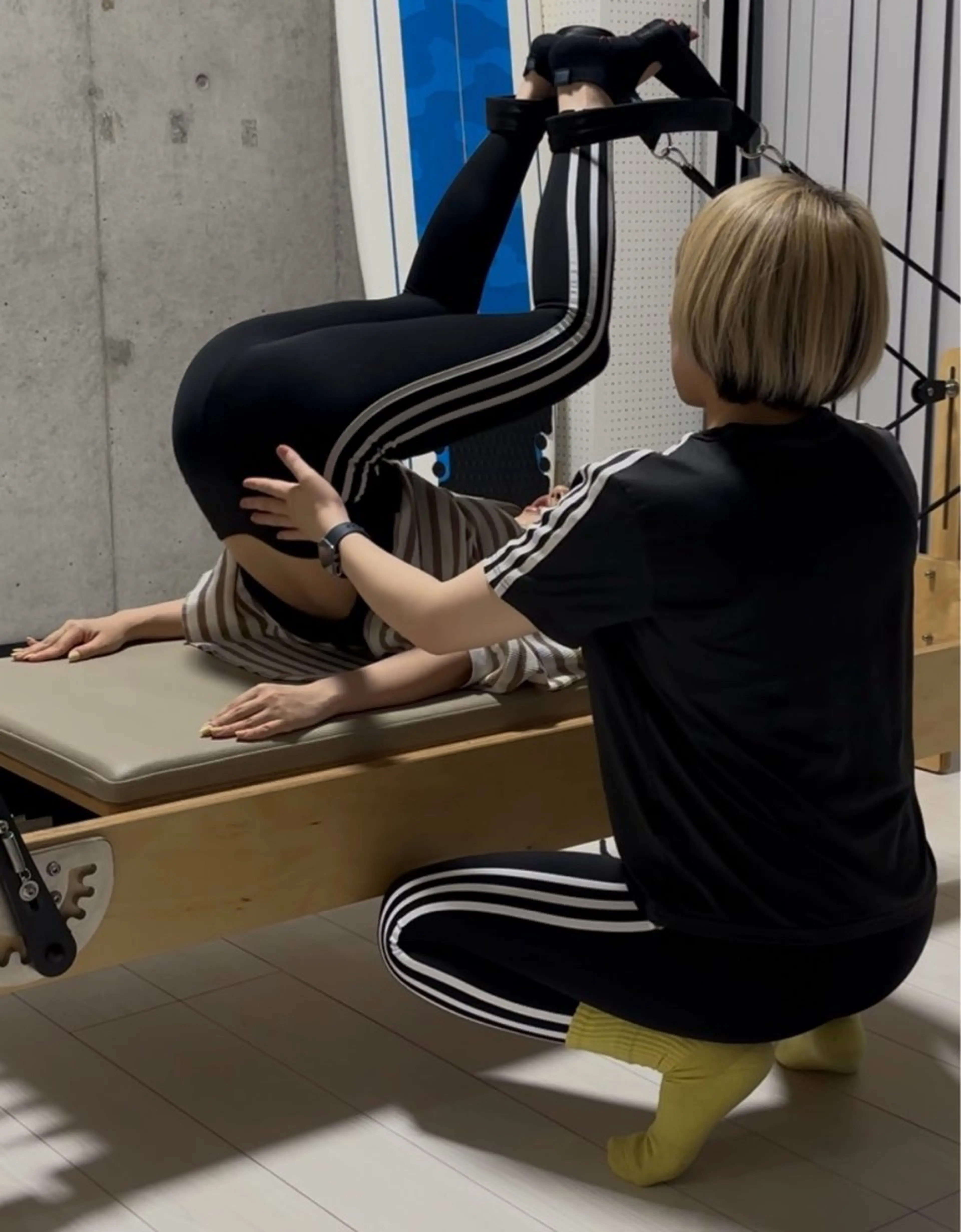 【姿勢改善】ピラティスパーソナル60分リフォーマーを使って全身を整えながら理想の姿勢へ🧘‍♀️初心者さん大歓迎◎の写真