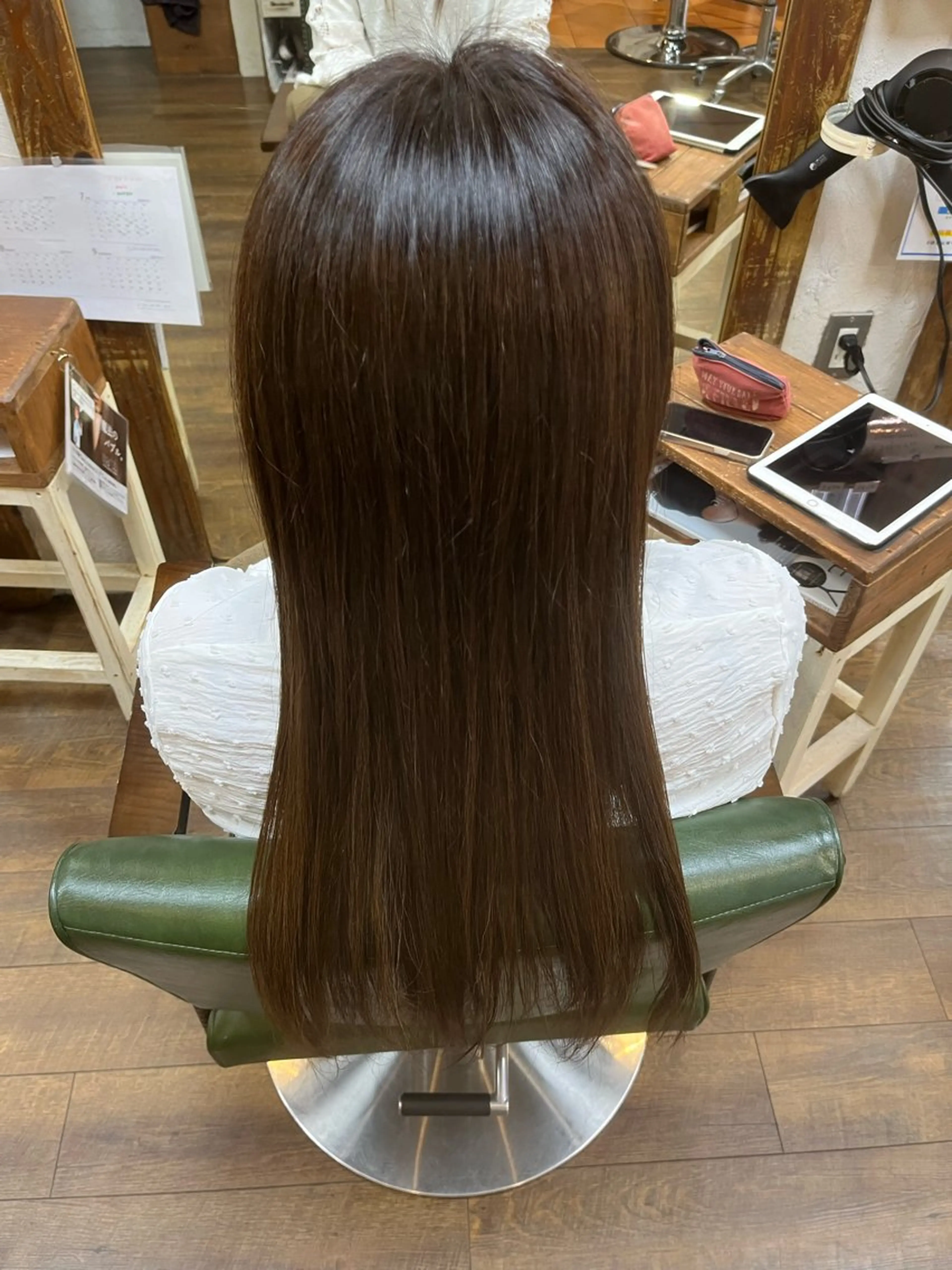 ロング カラー 木 村のヘアスタイル