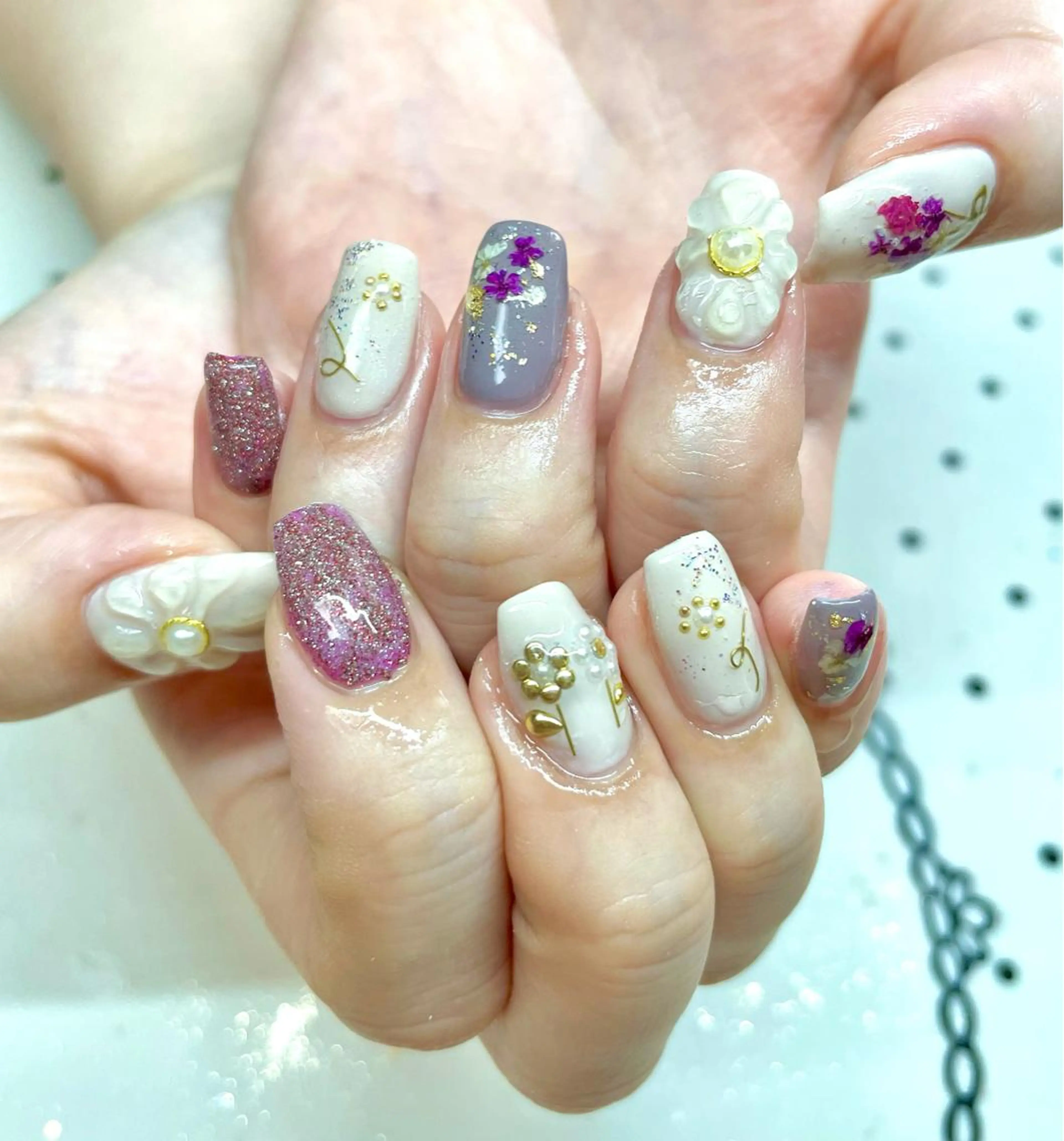 ネイル ハンドネイル nailsalon sugarr所属・nailist cocoのネイルデザイン