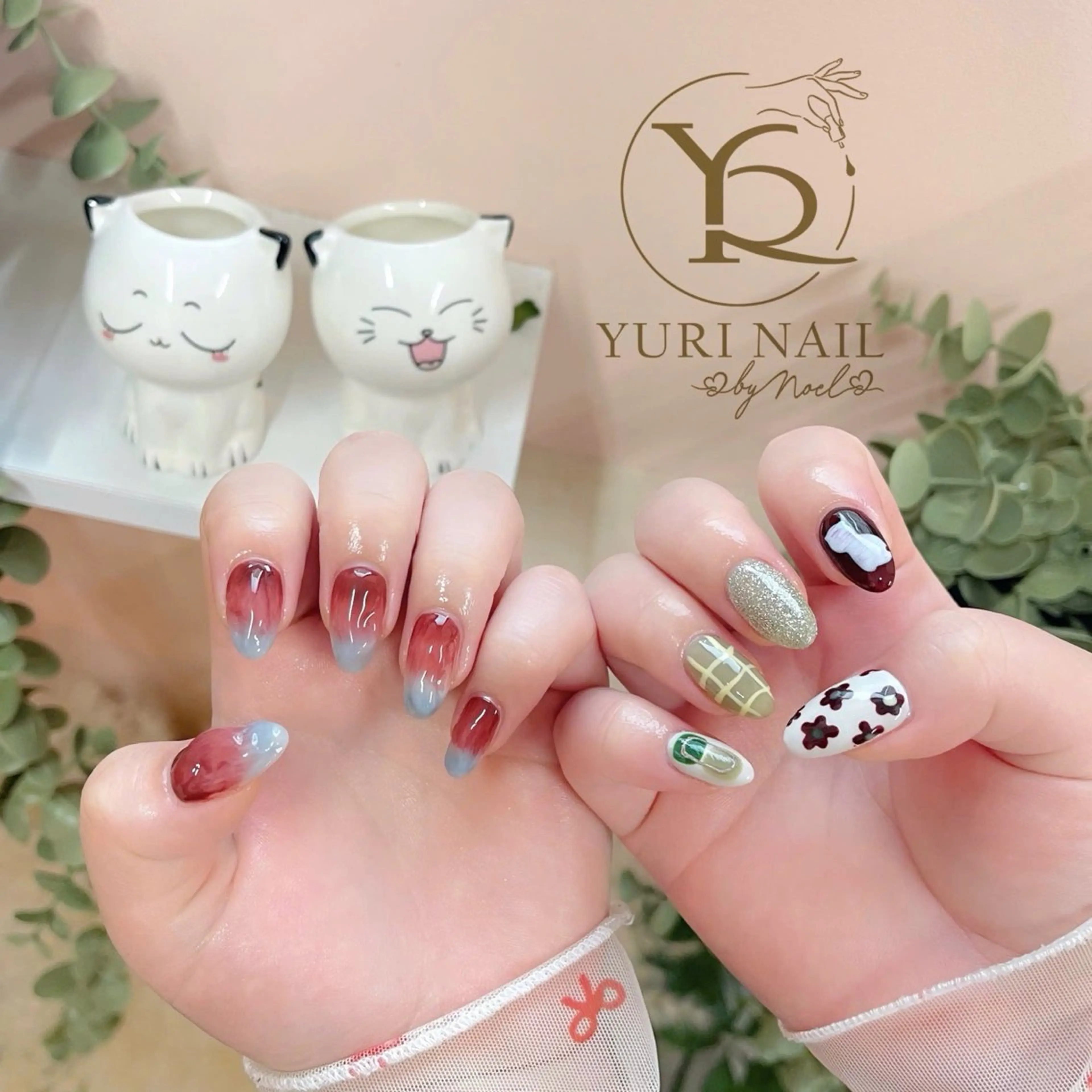 ネイル ハンドネイル フットネイル ハンドケア YURI Nail Narita所属・YURI Nail NARITAのネイルデザイン