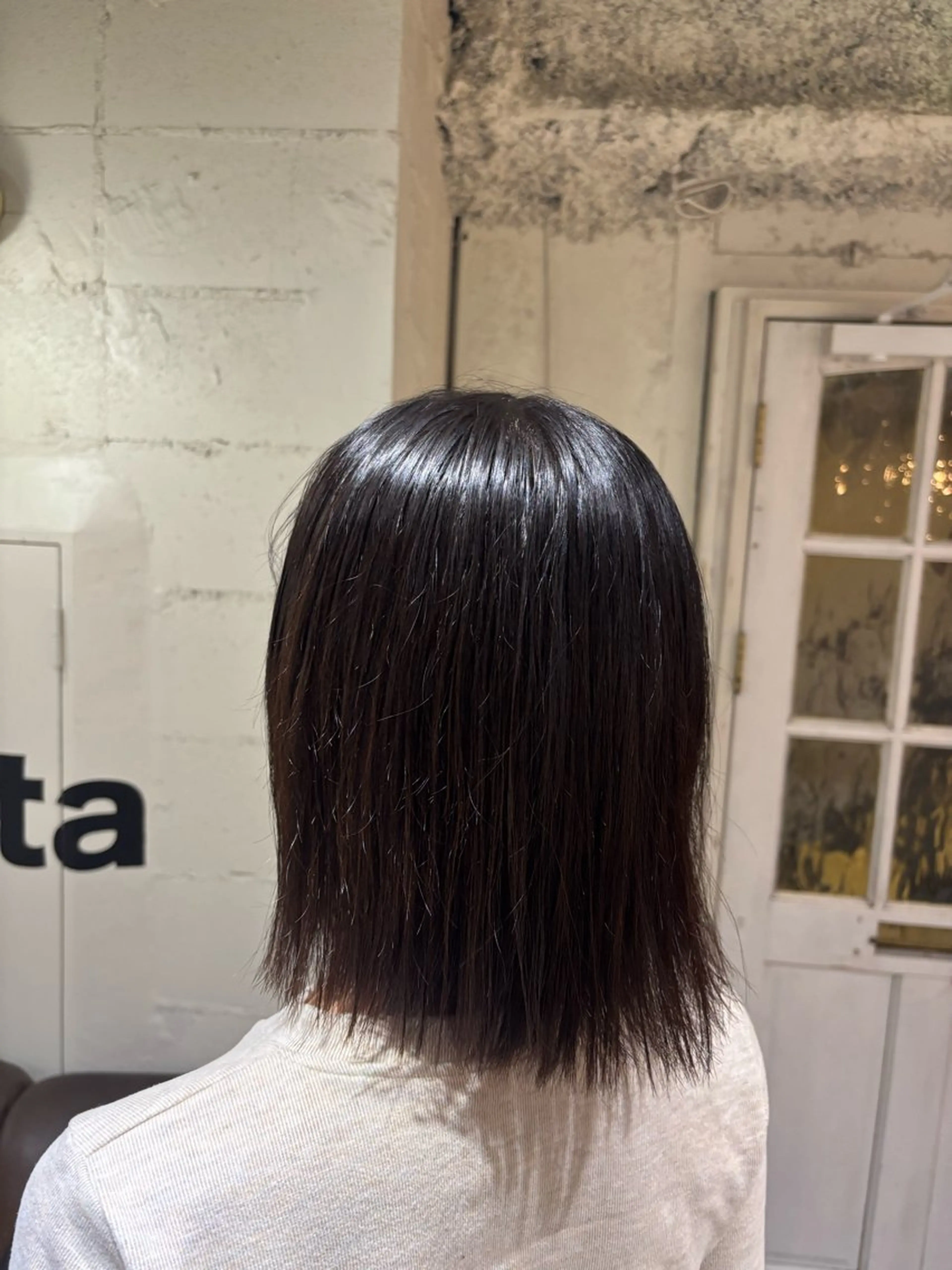 ミディアム 縮毛矯正 トリートメント 🧊透明感カラー🧊 takuma🧊のヘアスタイル