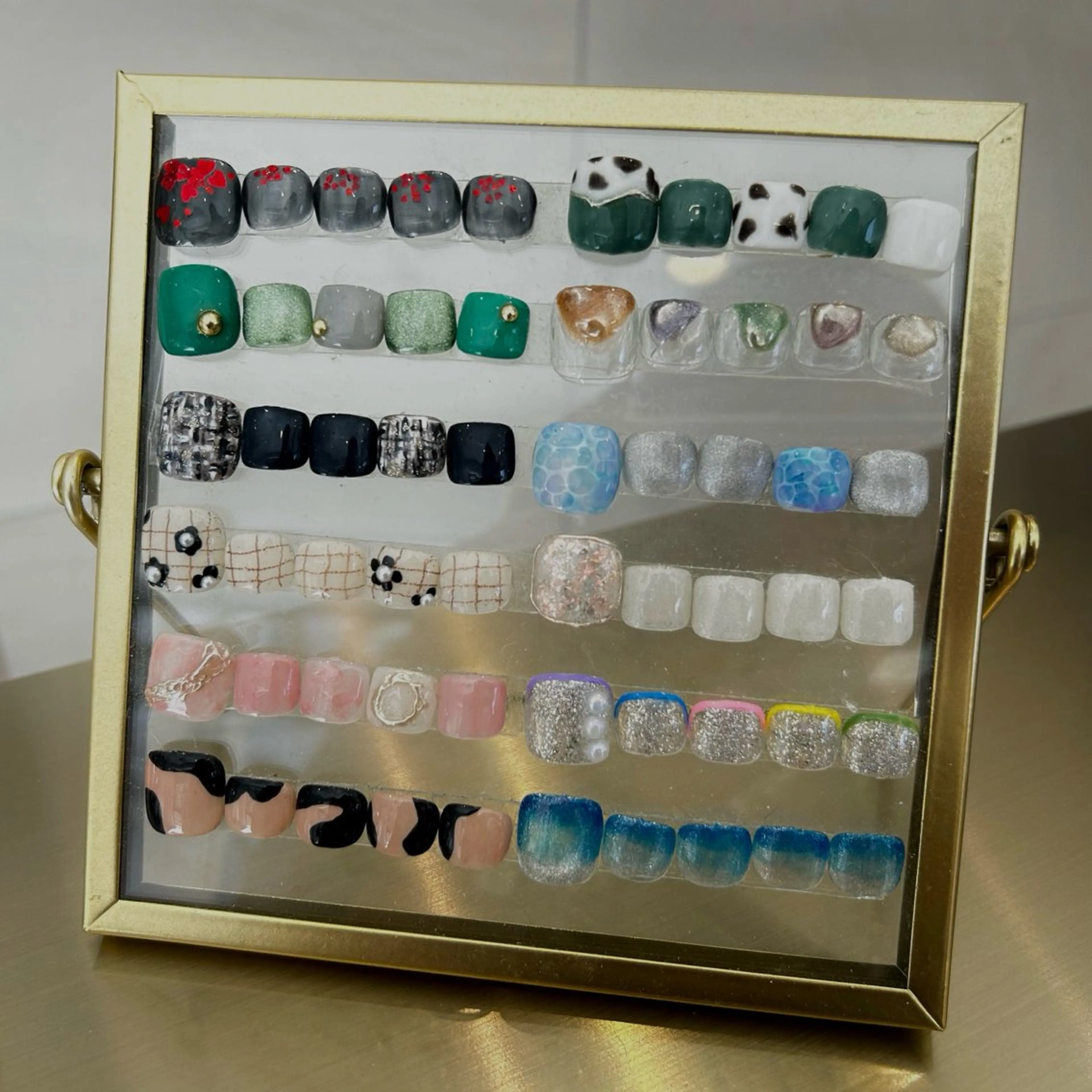 《フット》【初回オフ無料】アートネイル🌷(オフあり)￤他店オフ+¥1600の写真