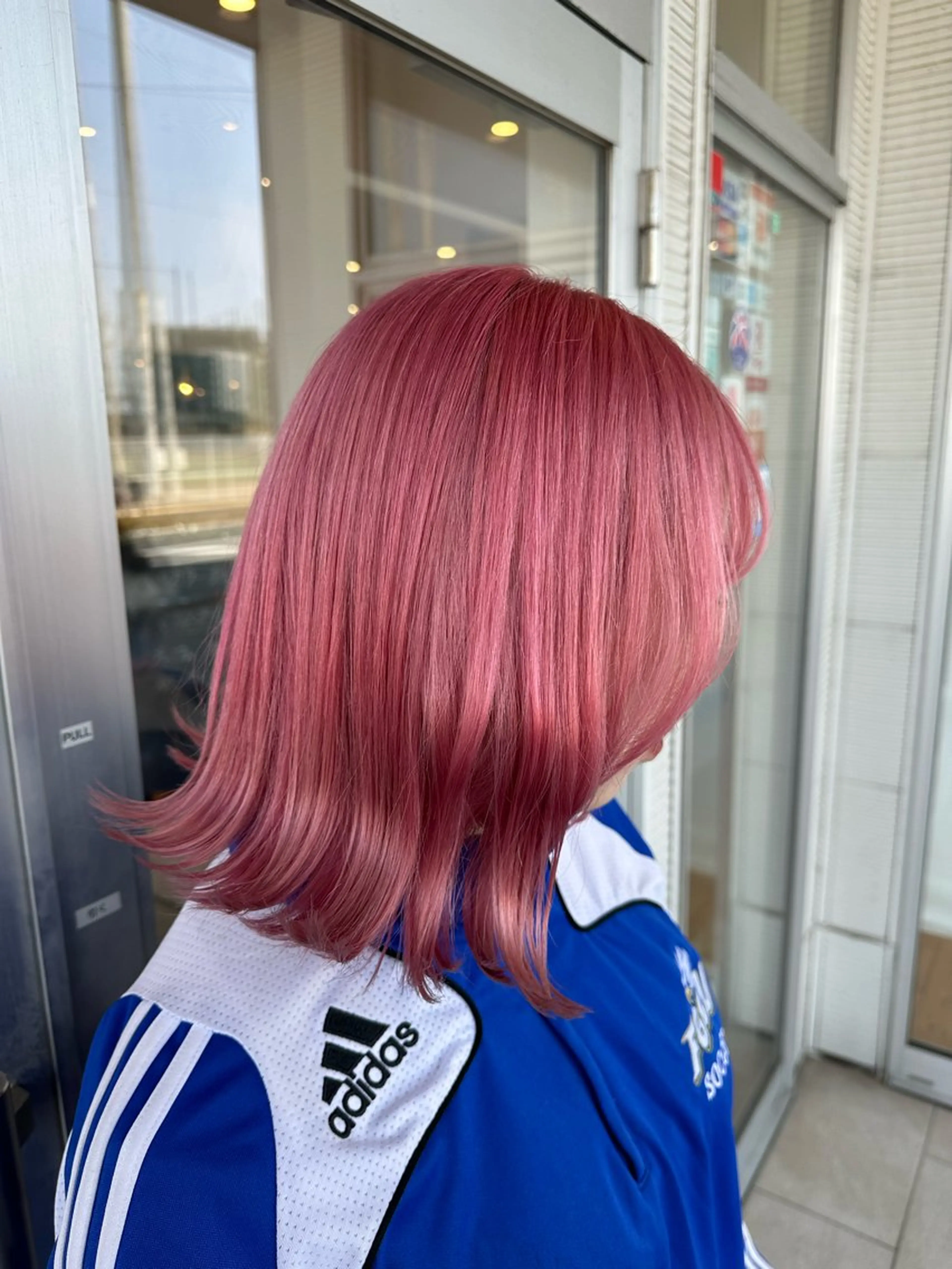 ロング カラー 松浦 涼雅のヘアスタイル