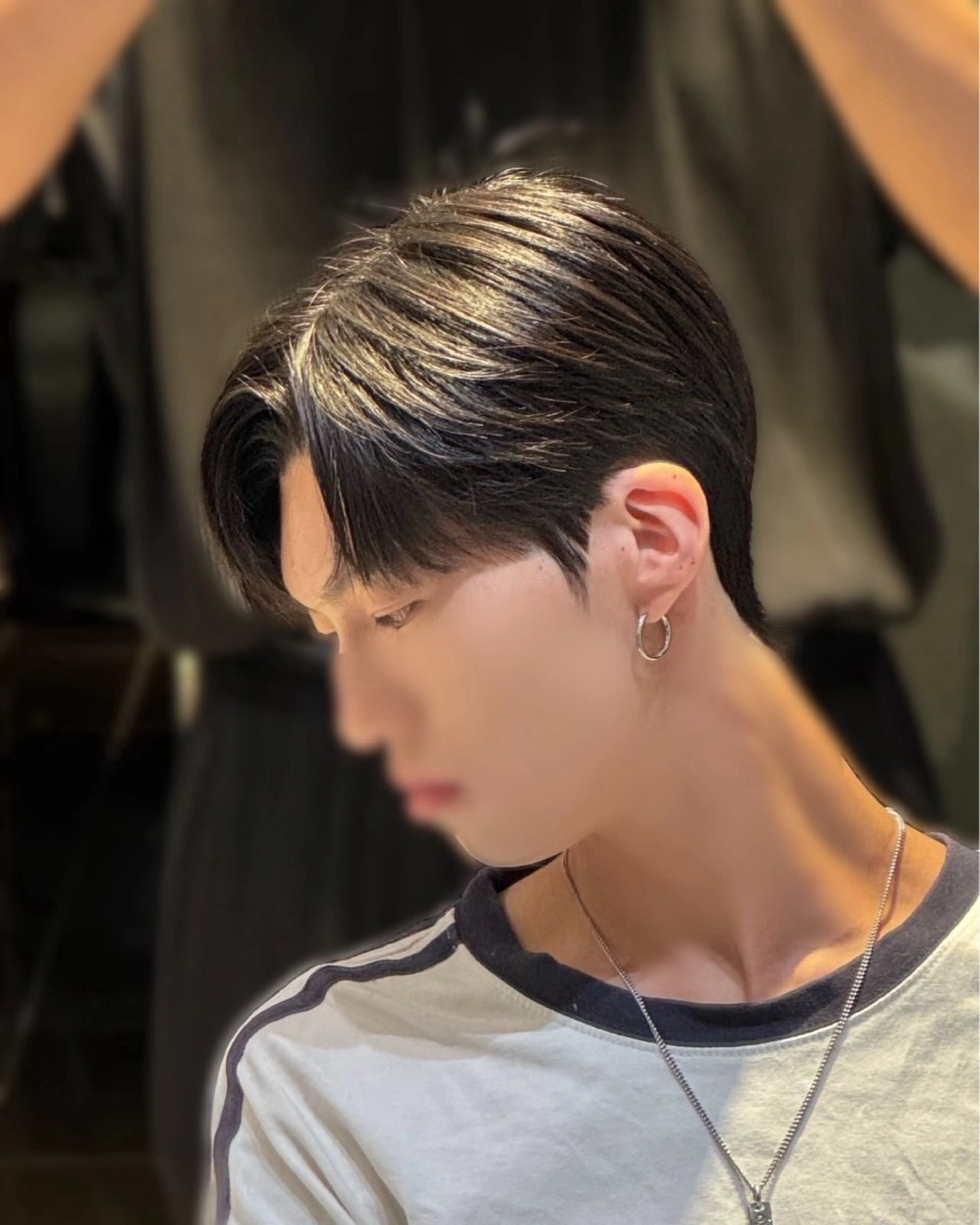 ショート パーマ メンズ YUKI🇰🇷 カルマ／ダウンパーマのヘアスタイル