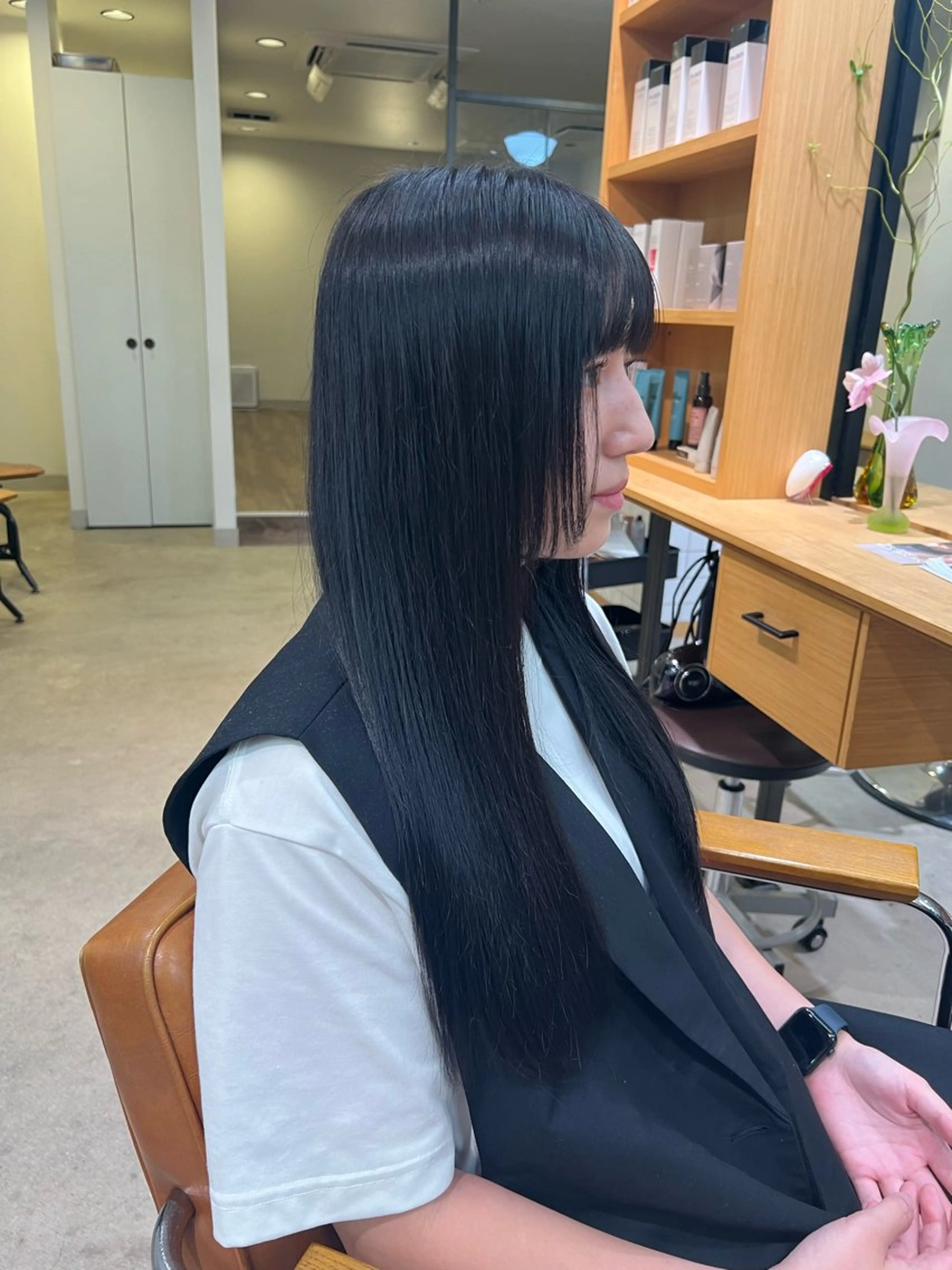 セミロング 松村 愛輝のヘアスタイル