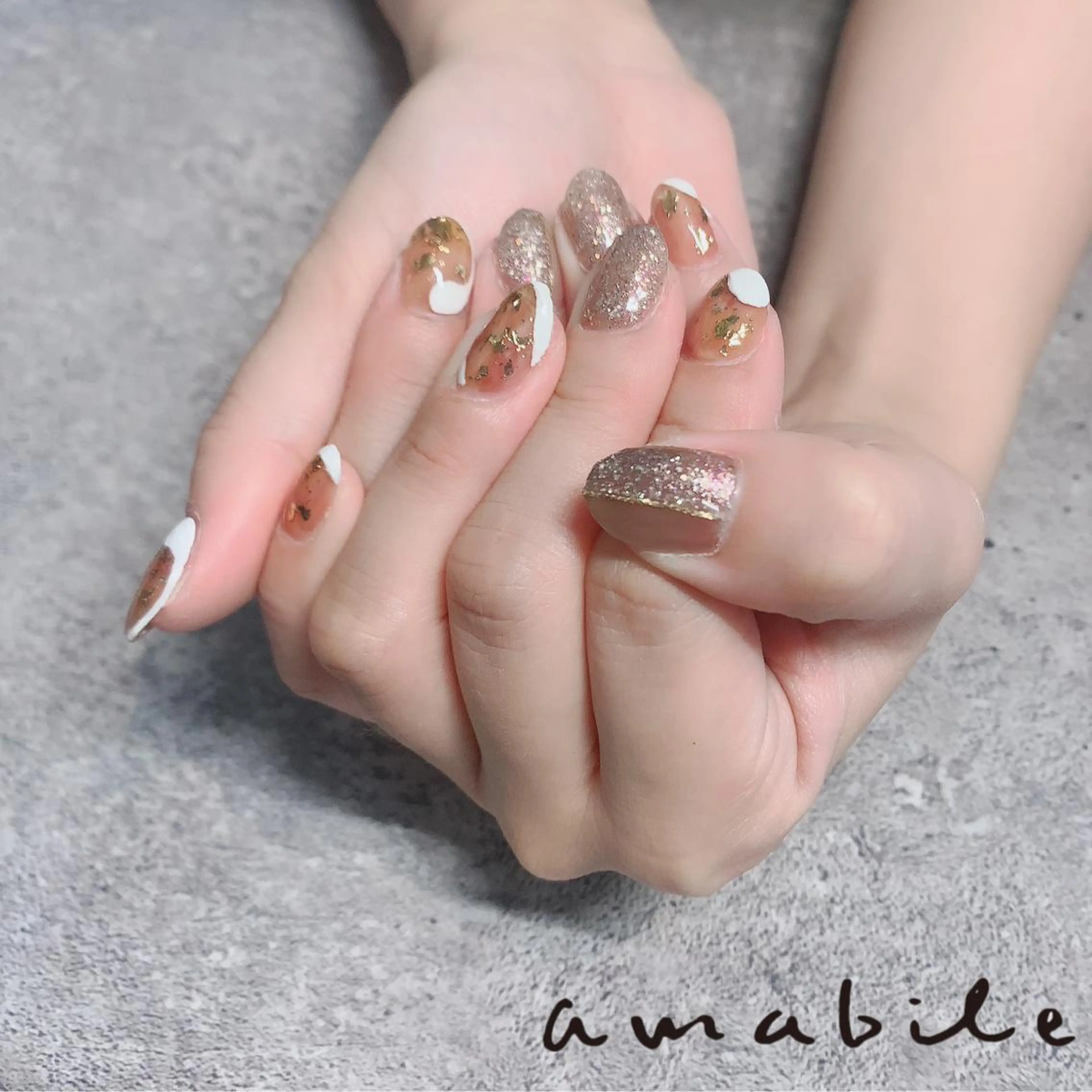 ネイル amabile nailのネイルデザイン