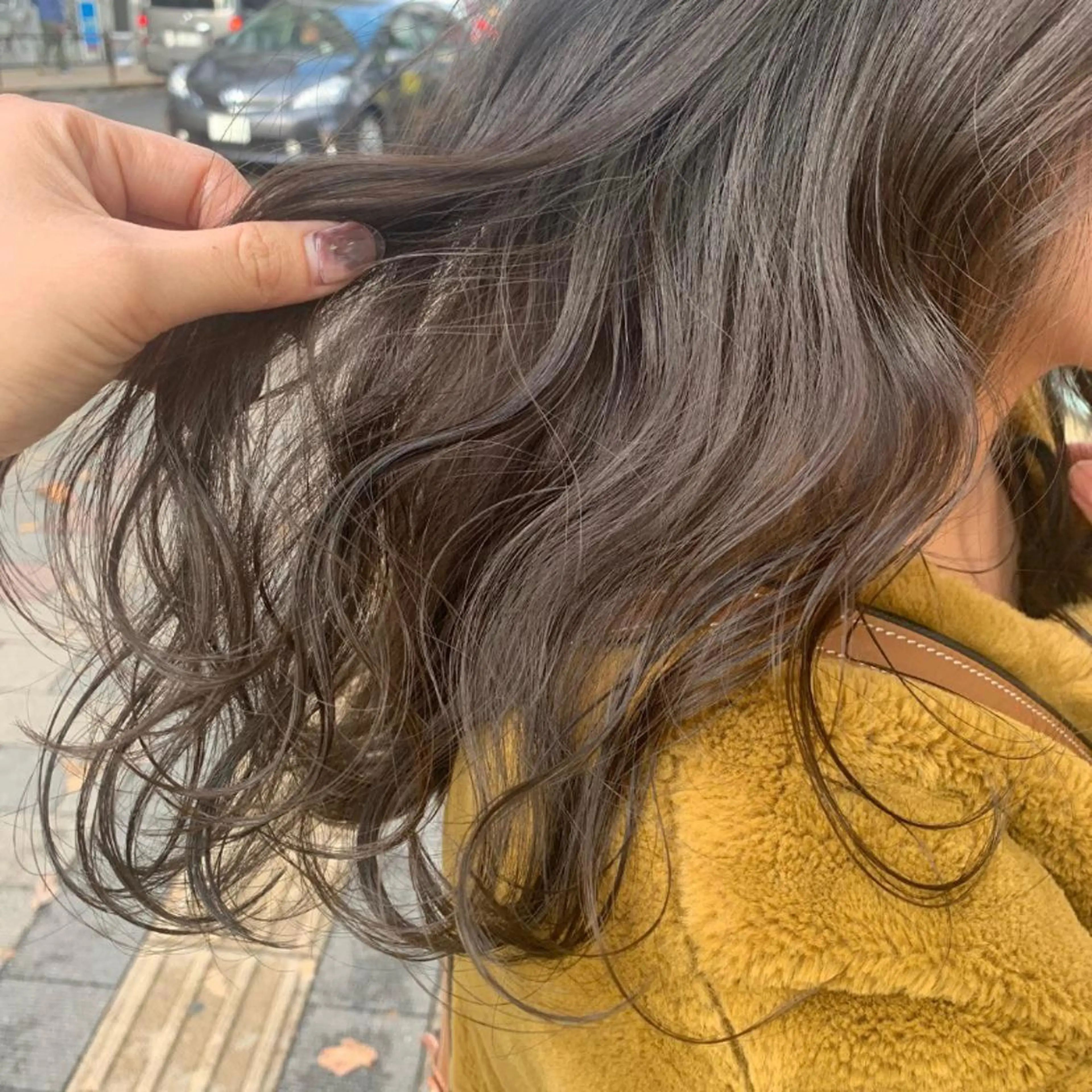 ミディアム カラー ヘアアレンジ ネイル マツエク・マツパ 💓💓彩 音💓💓のマツエク・マツパデザイン