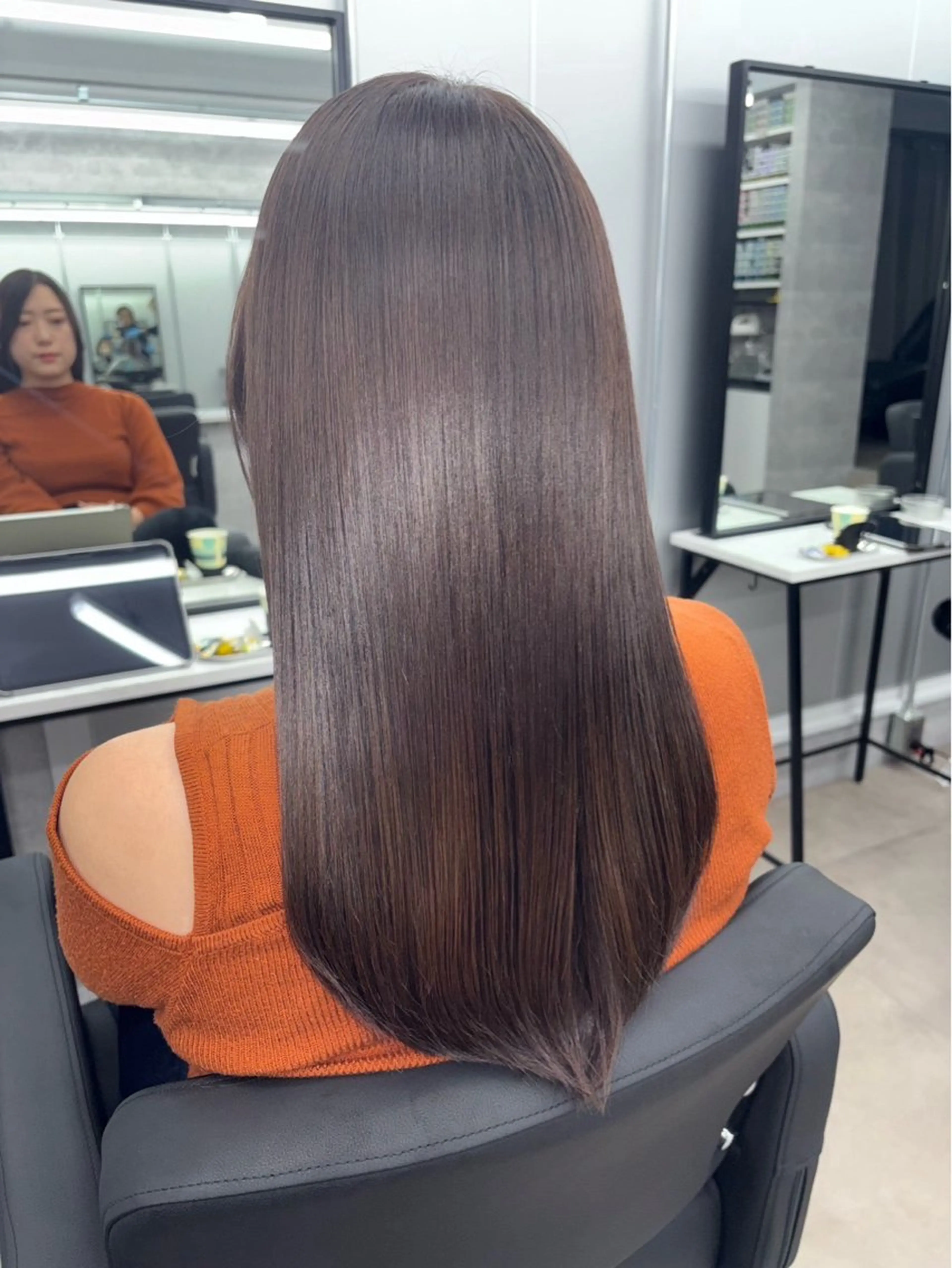 ロング カラー パーマ 🌈艶髪/髪質改善 新宿itouのヘアスタイル