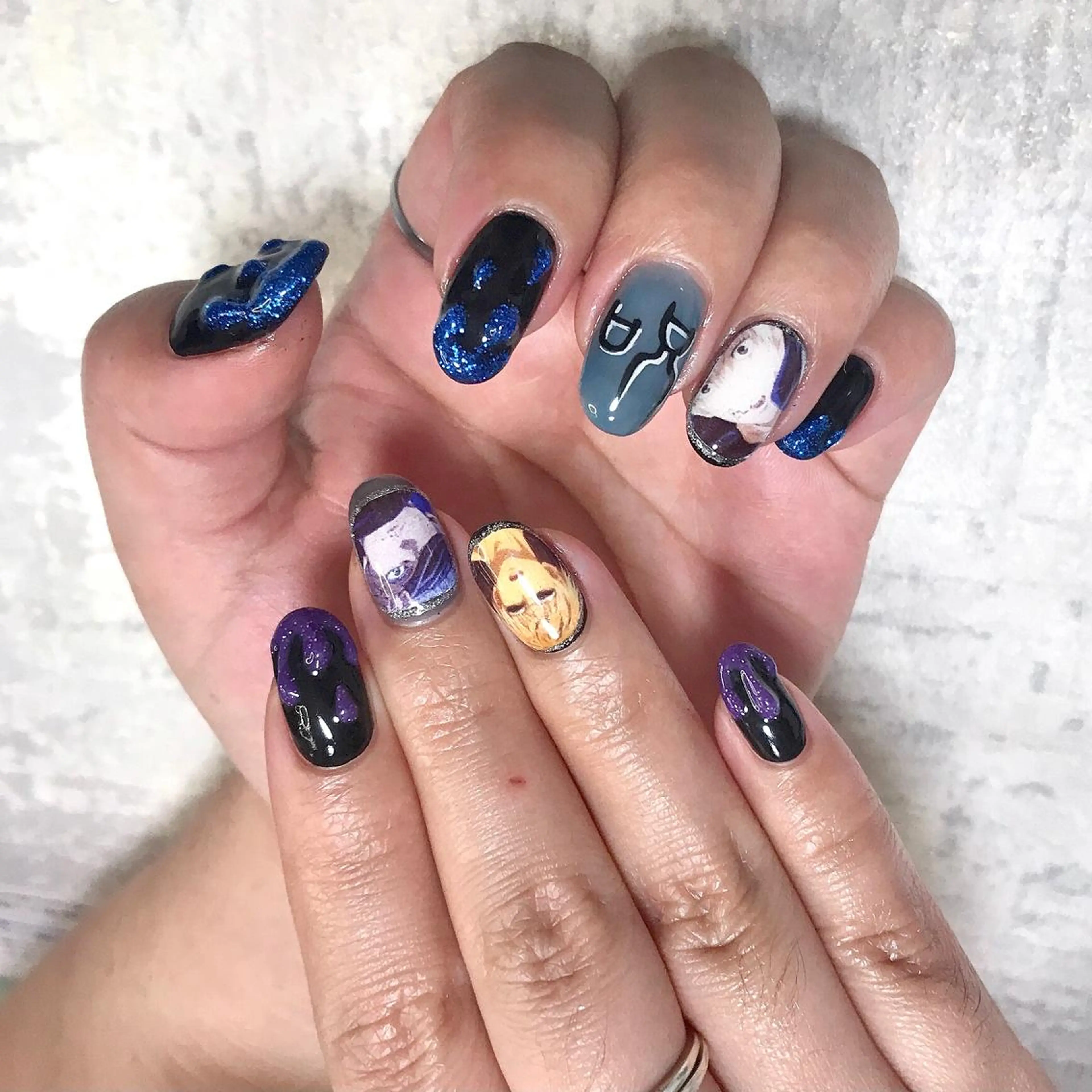 ネイル ステラ marikominoのネイルデザイン