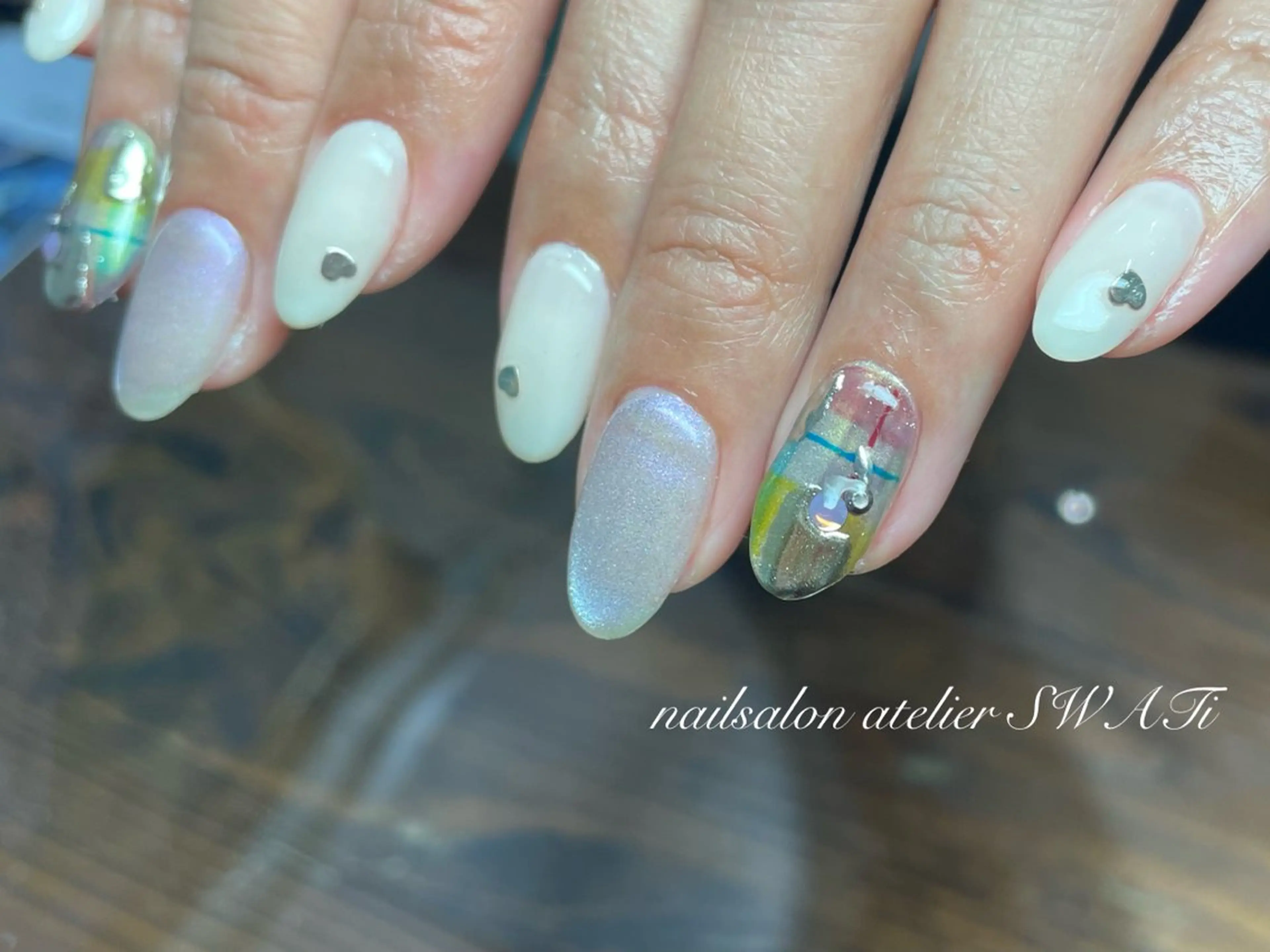 ネイル ヘアーサロン大野所属・nailsalon SWATiのネイルデザイン