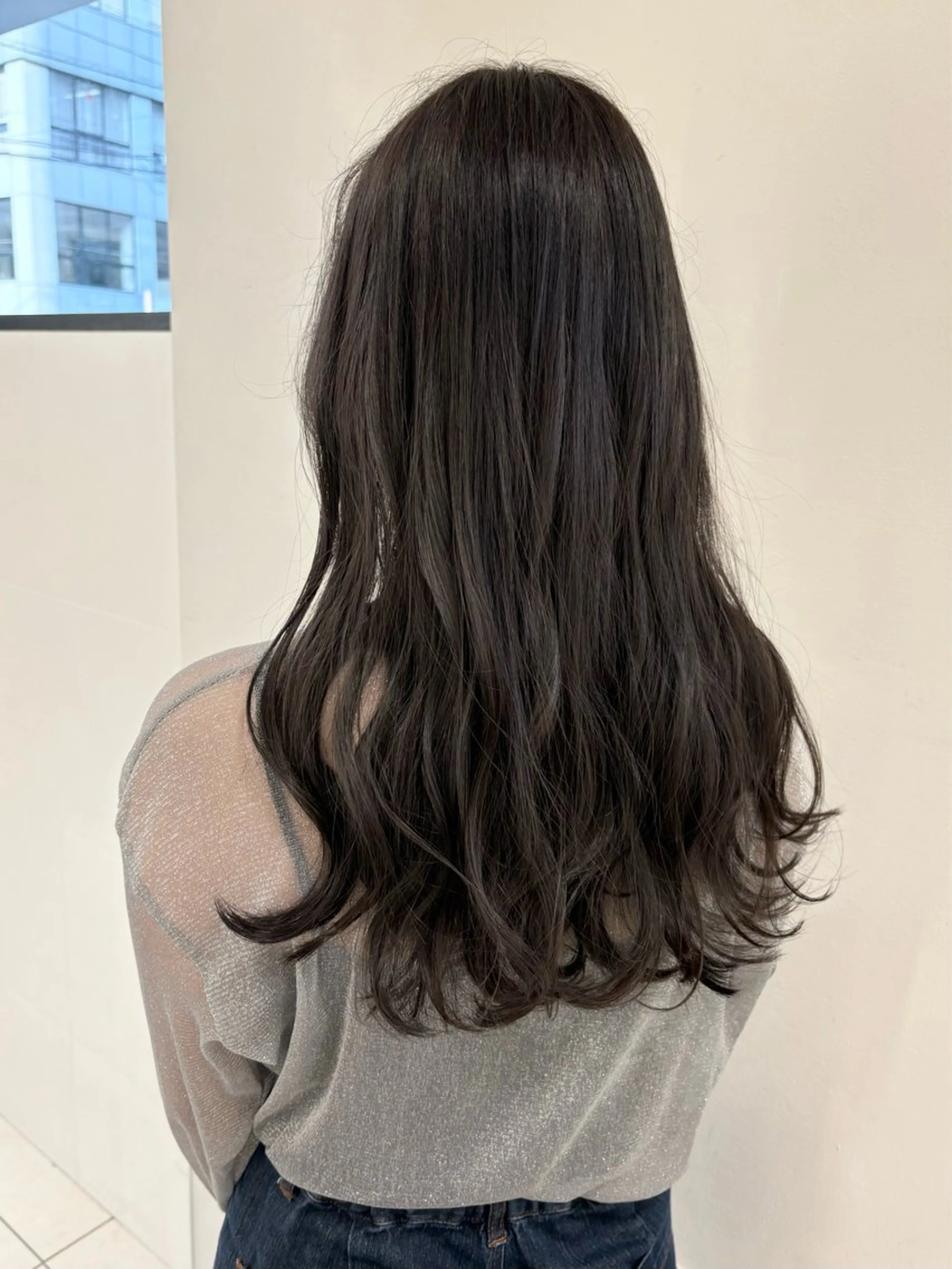 ロング カラー ブリーチ 透明感カラー ブリーチ/ツヤカラー /SARA 金山のヘアスタイル