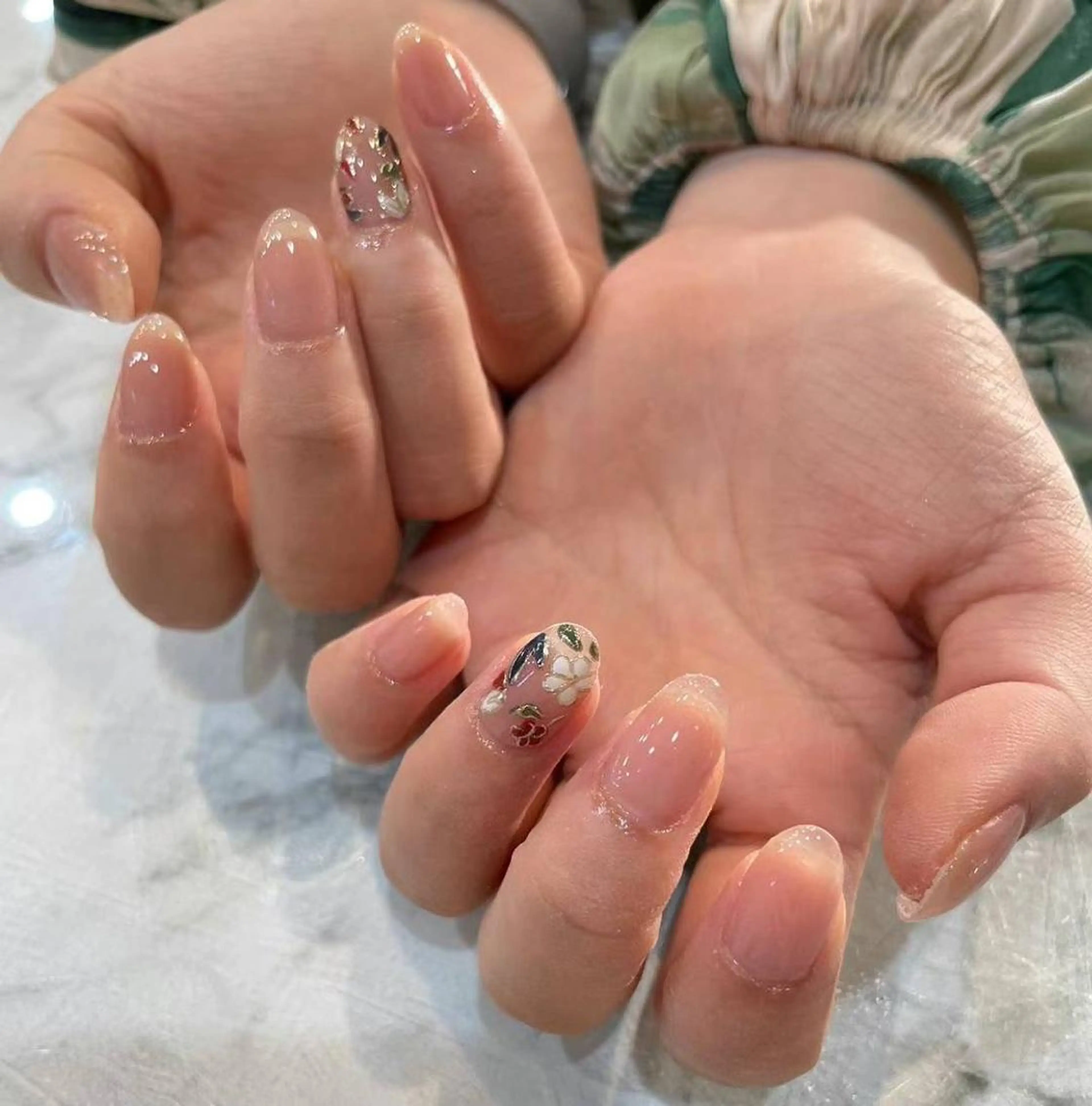 ネイル クリアネイル Babarla Nailのネイルデザイン