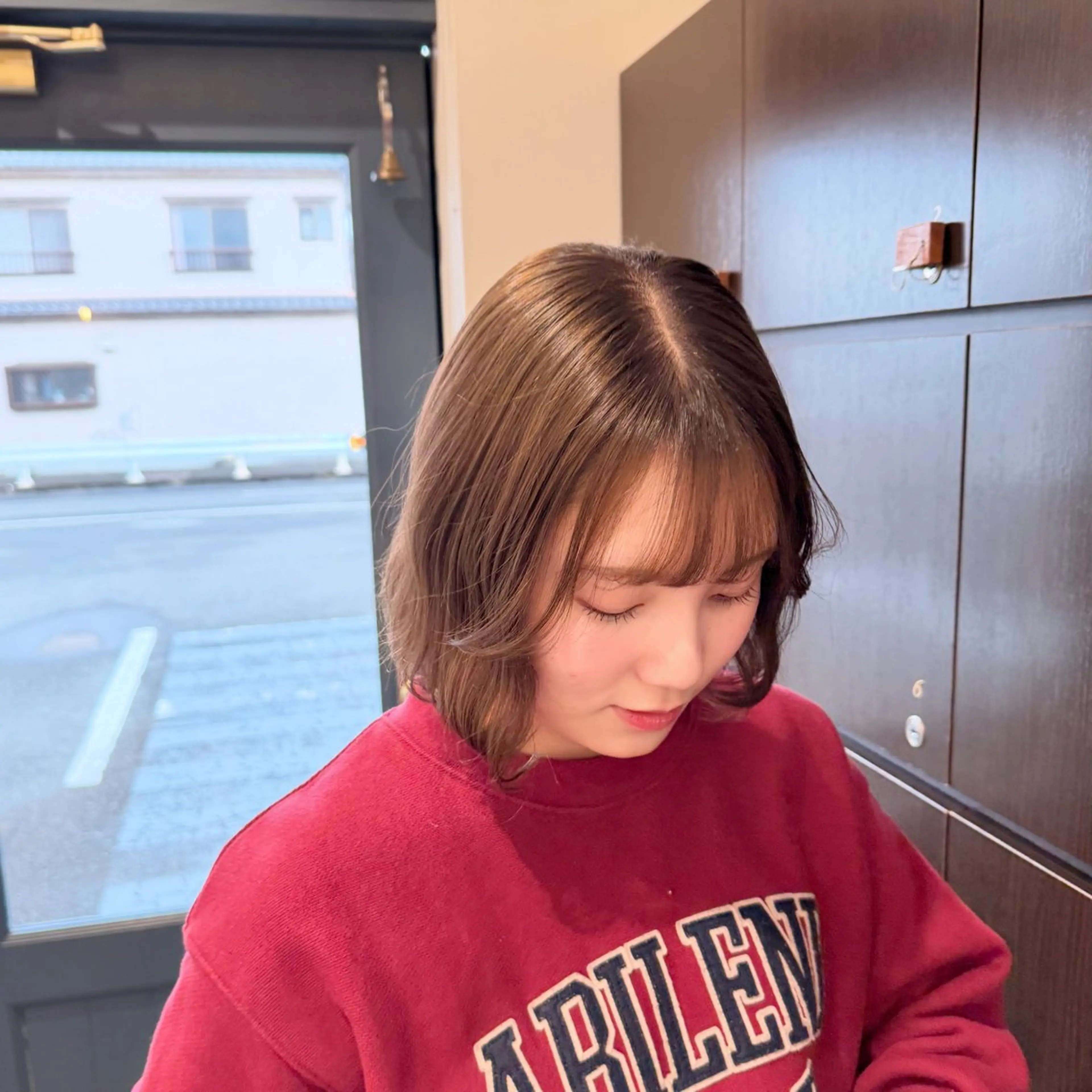 カラー ボブ shuri (allier)のヘアスタイル