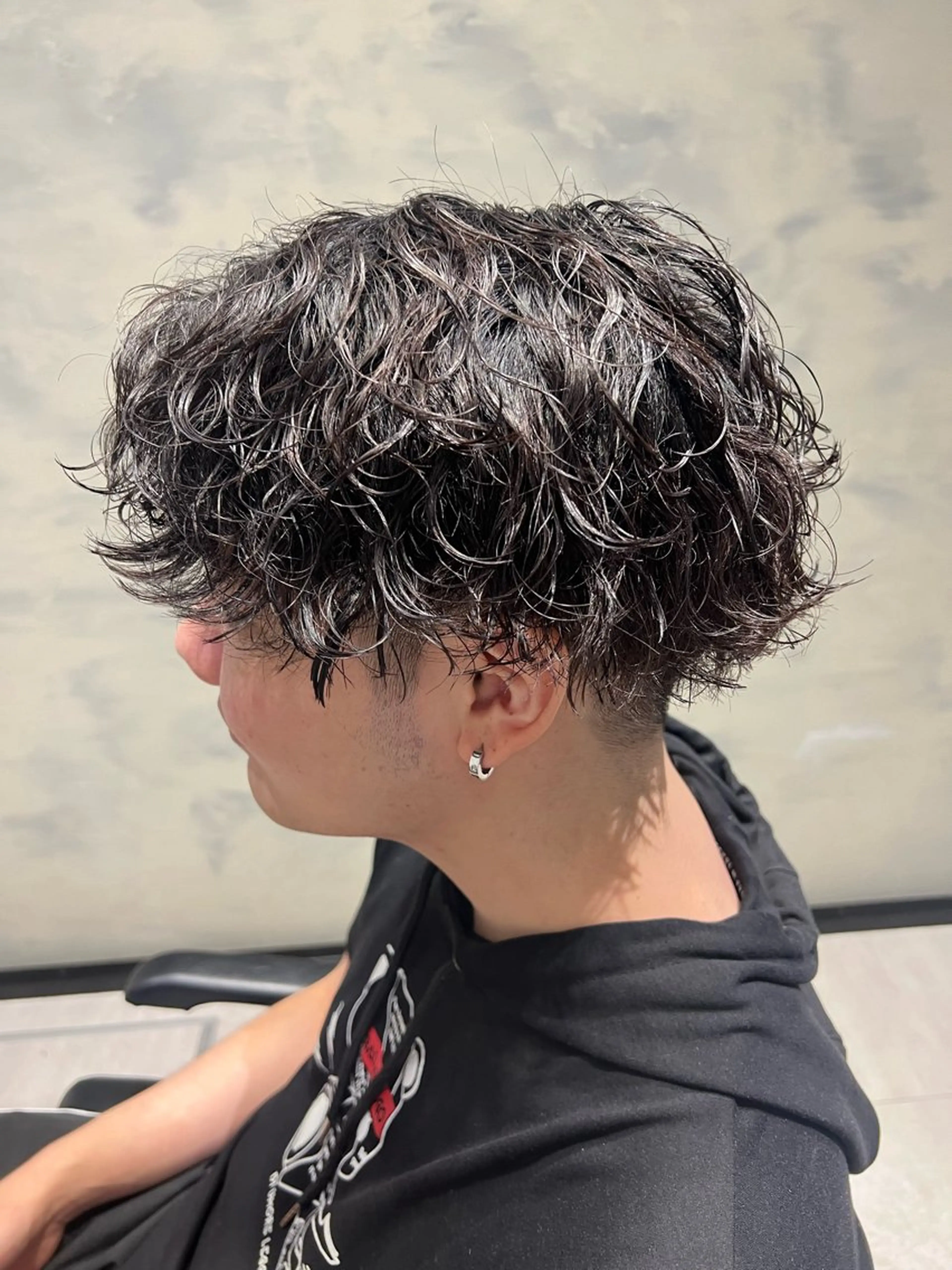 ショート カット パーマ バレイヤージュ職人 🔥代表YU-SHIのヘアスタイル