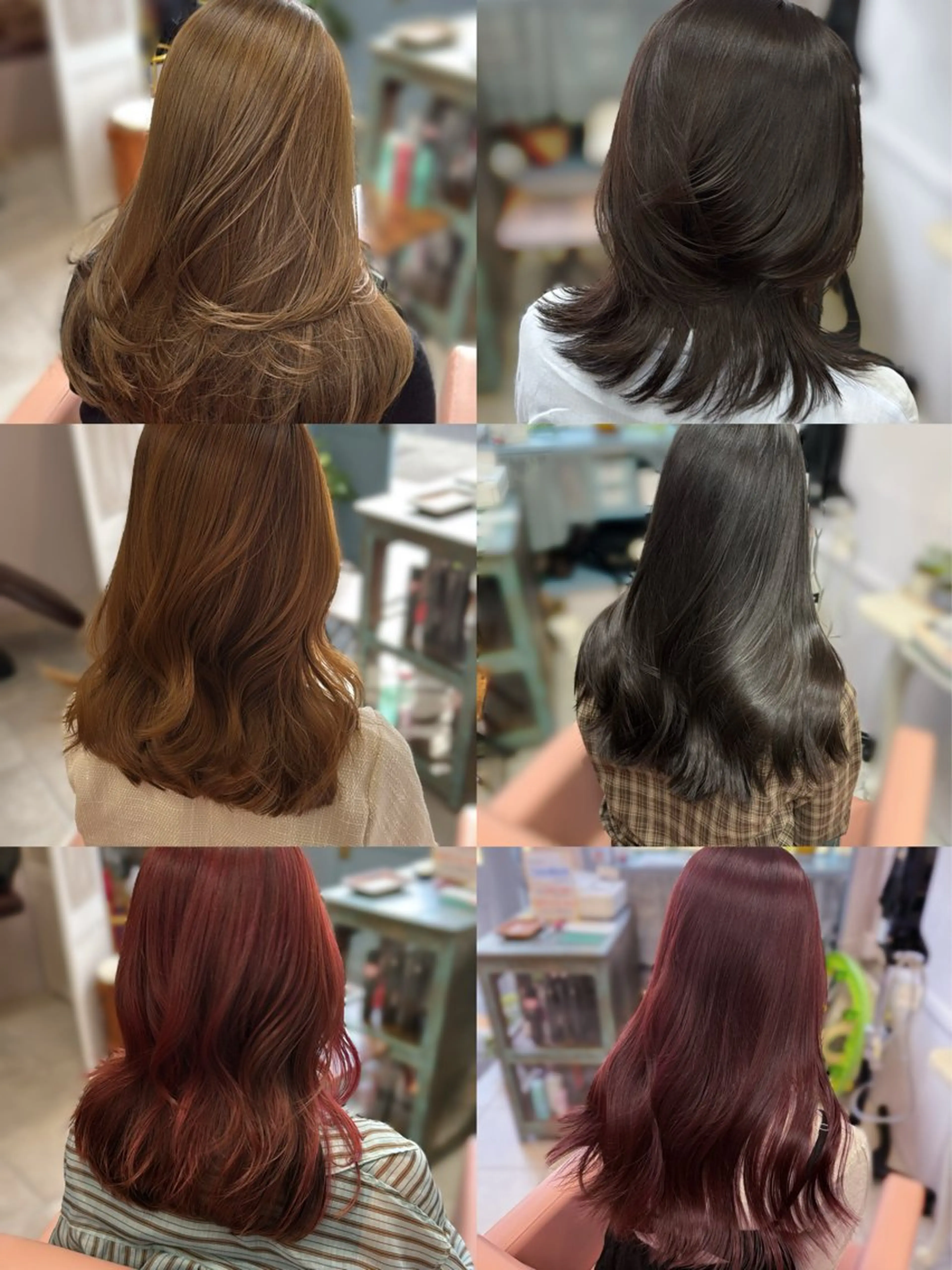 ロング 顔周りカット レイヤーカット Sakura .のヘアスタイル