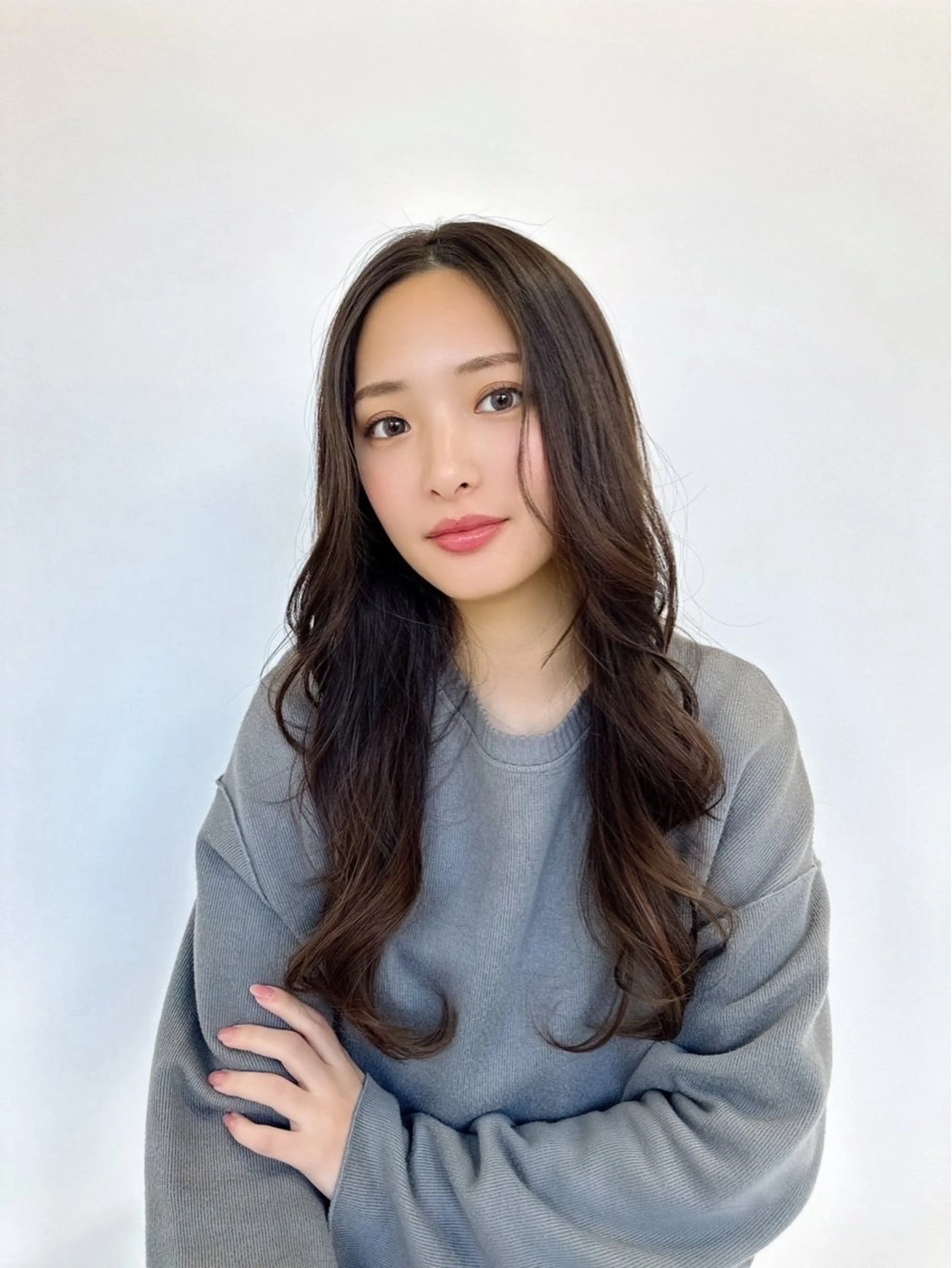 大人気🌟コテ巻きパーマ♪カット＋デジテルパーマ＋トリートメントの写真