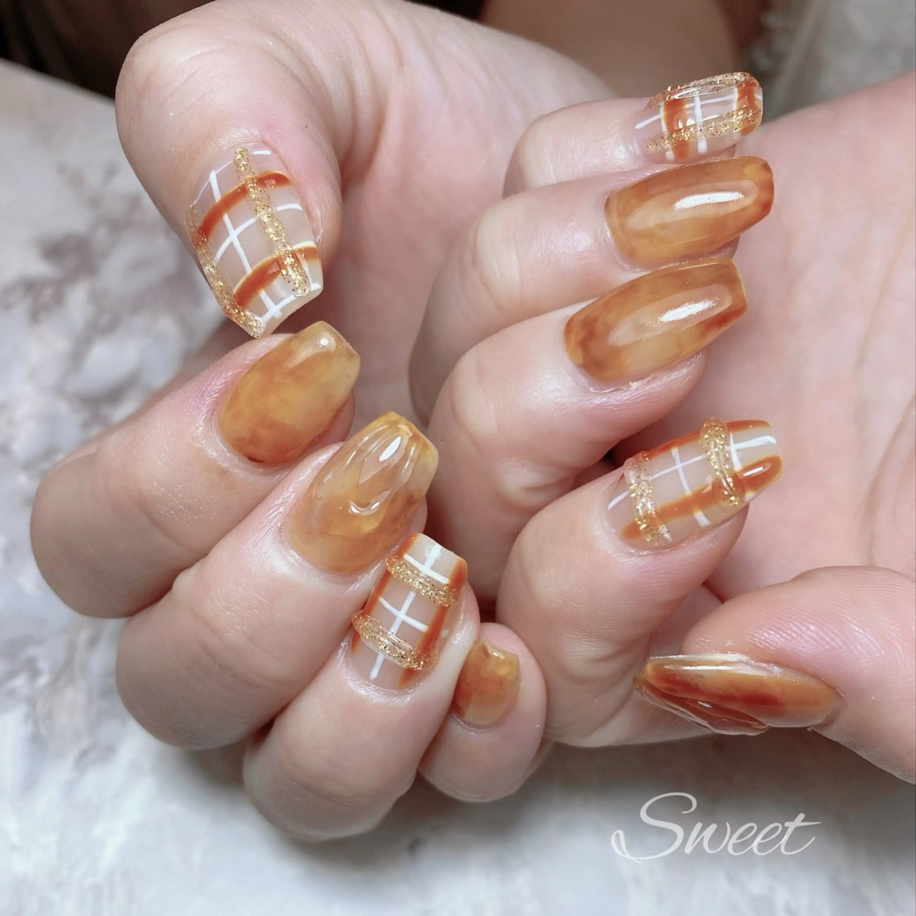 ネイル ハンドネイル sweet 仲野陽子のネイルデザイン