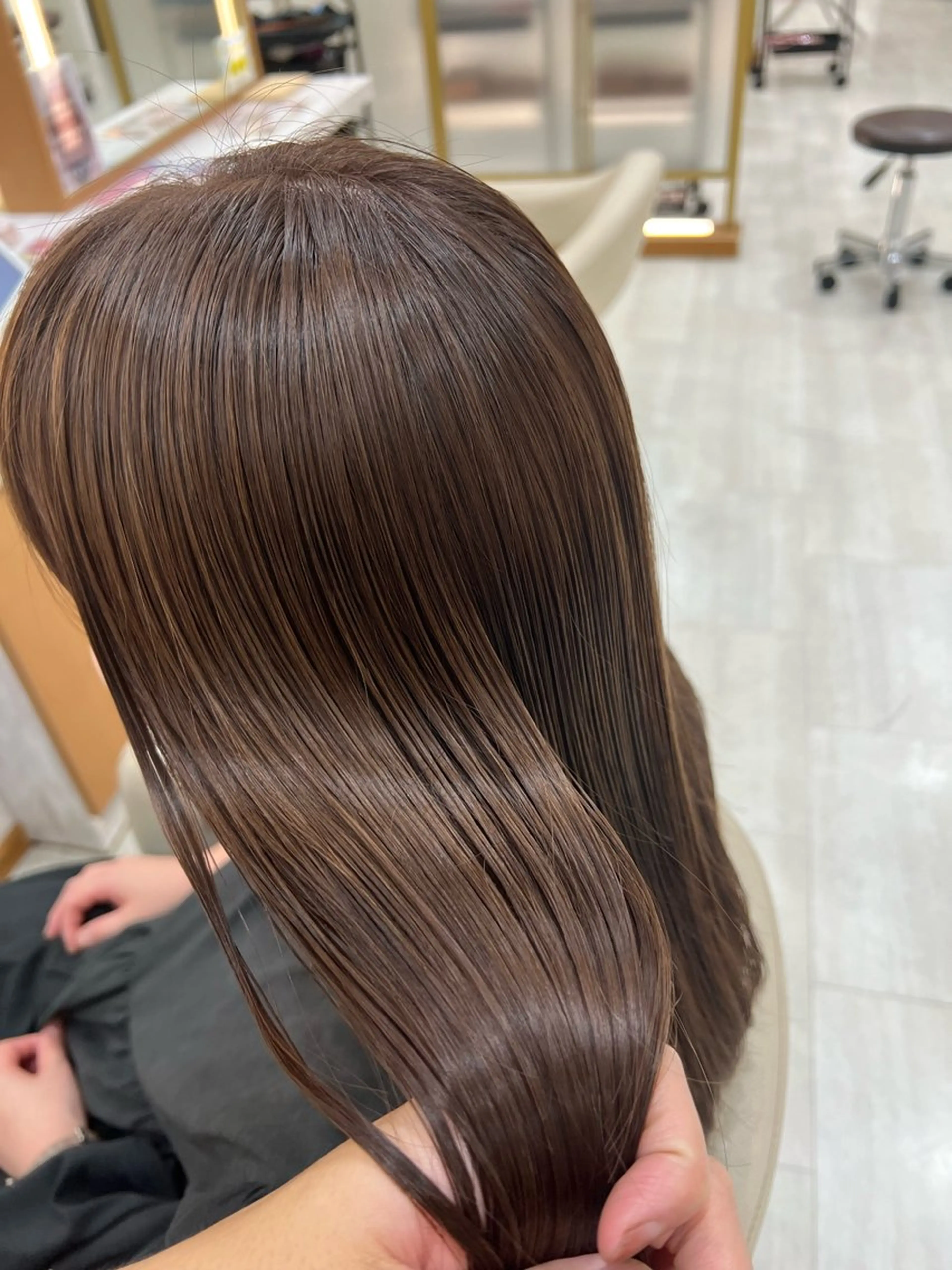 セミロング カラー ベージュカラー ✨ナチュラル✨ 佐藤隆志のヘアスタイル