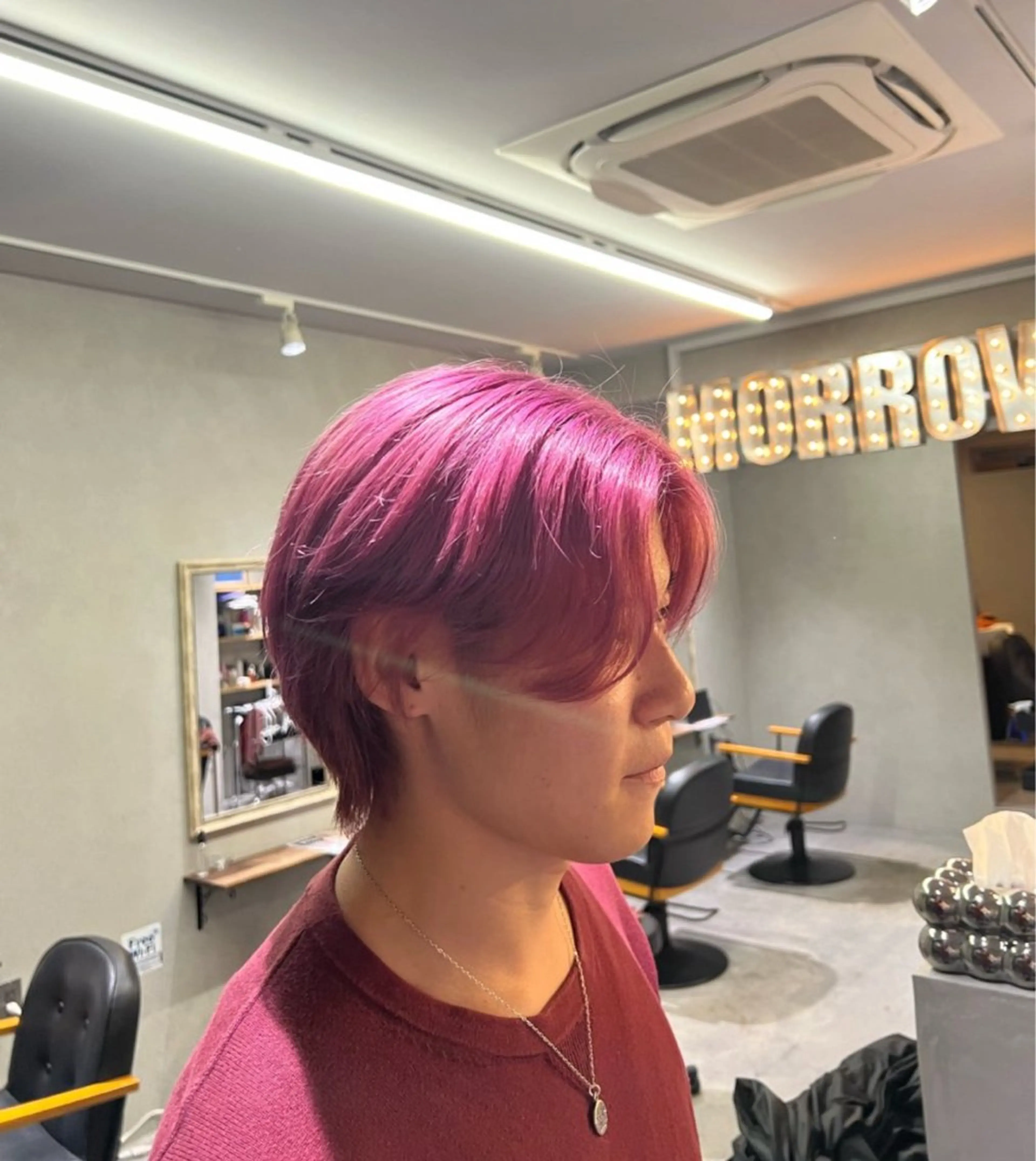 カラー メンズ morrow by suntown所属・💙AKANE ハイトーン特化💙のヘアスタイル