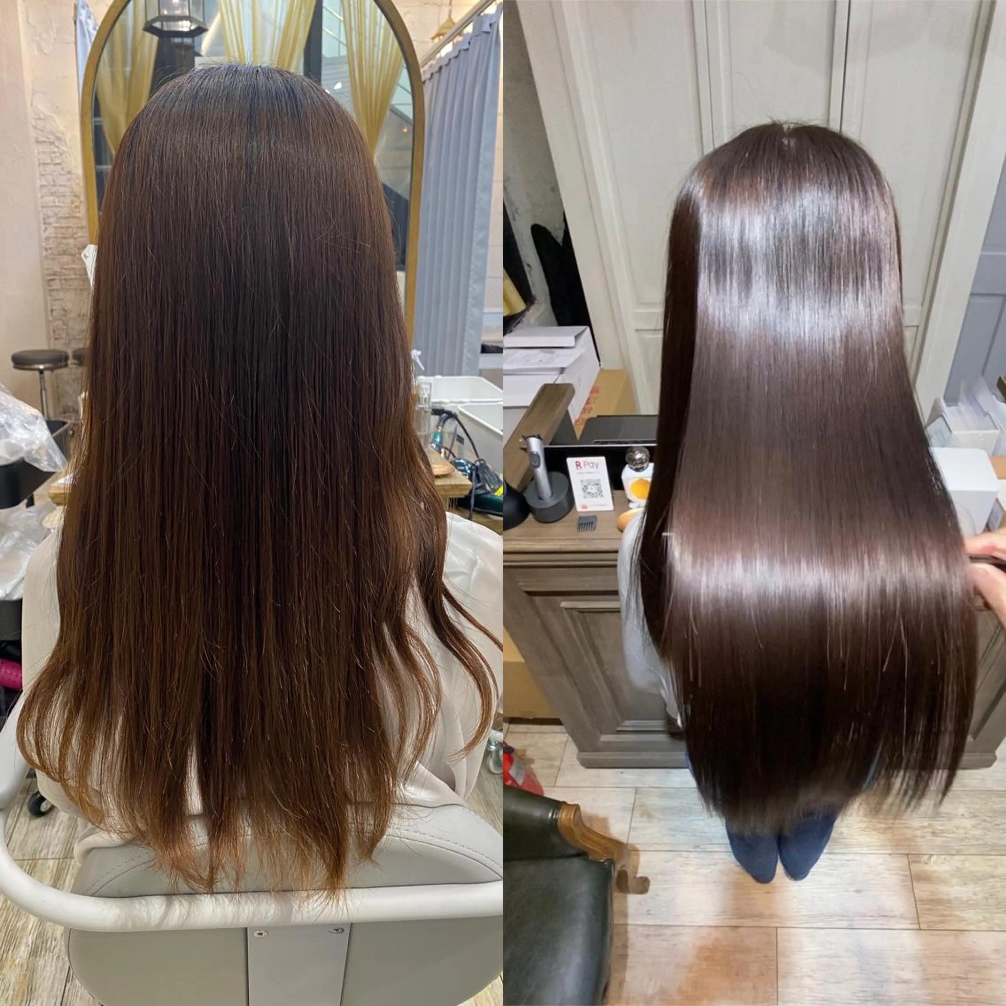 ロング shinka 髪質改善　縮毛矯正所属・美髪ストレート/美髪 レイヤー特化増原優斗のヘアスタイル