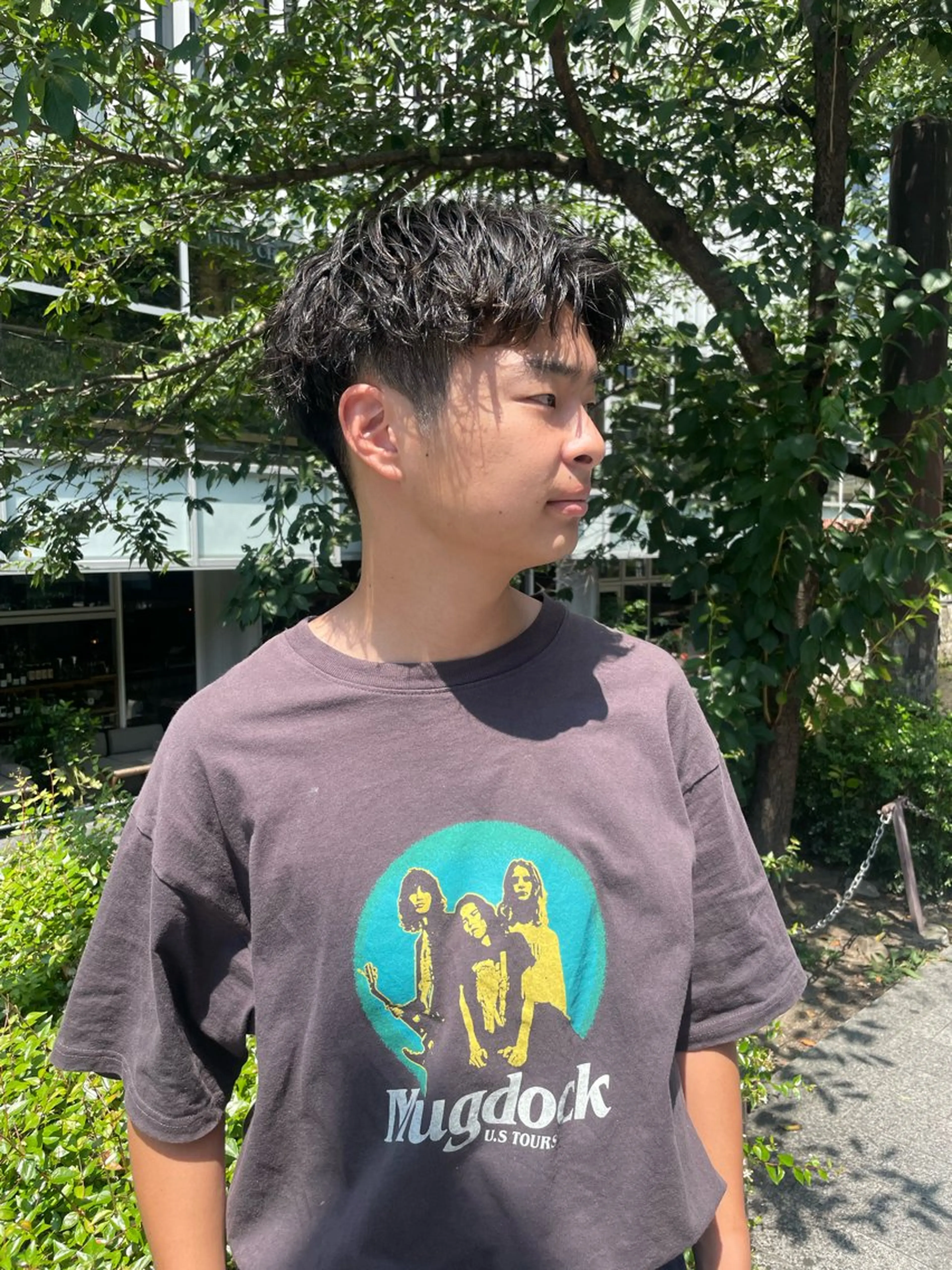 ショート パーマ メンズ カット パーマ 野本光一朗/メンズ/ メンズパーマのヘアスタイル